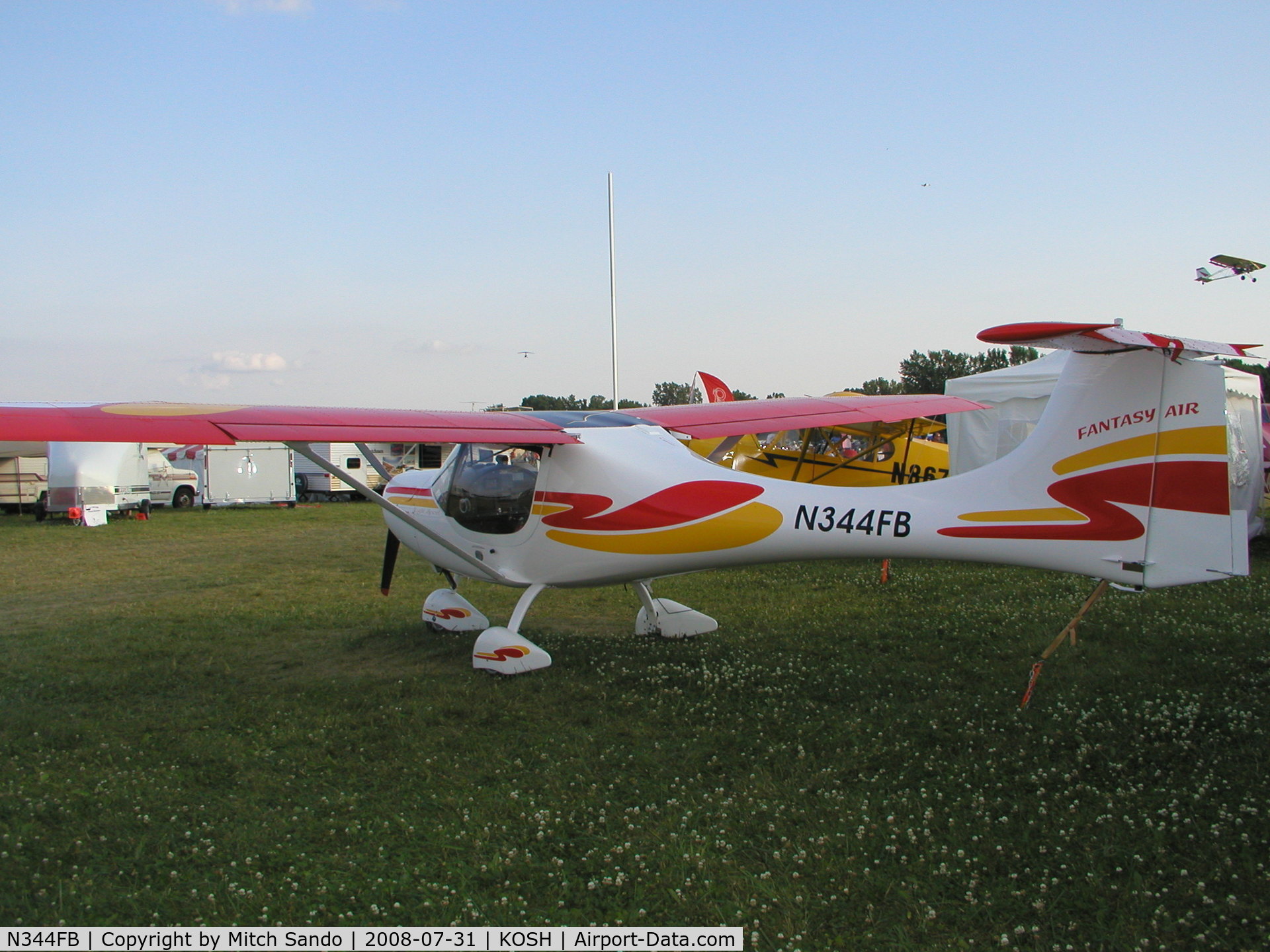 N344FB, Fantasy Air Allegro 2007 C/N 08-246, EAA AirVenture 2008.