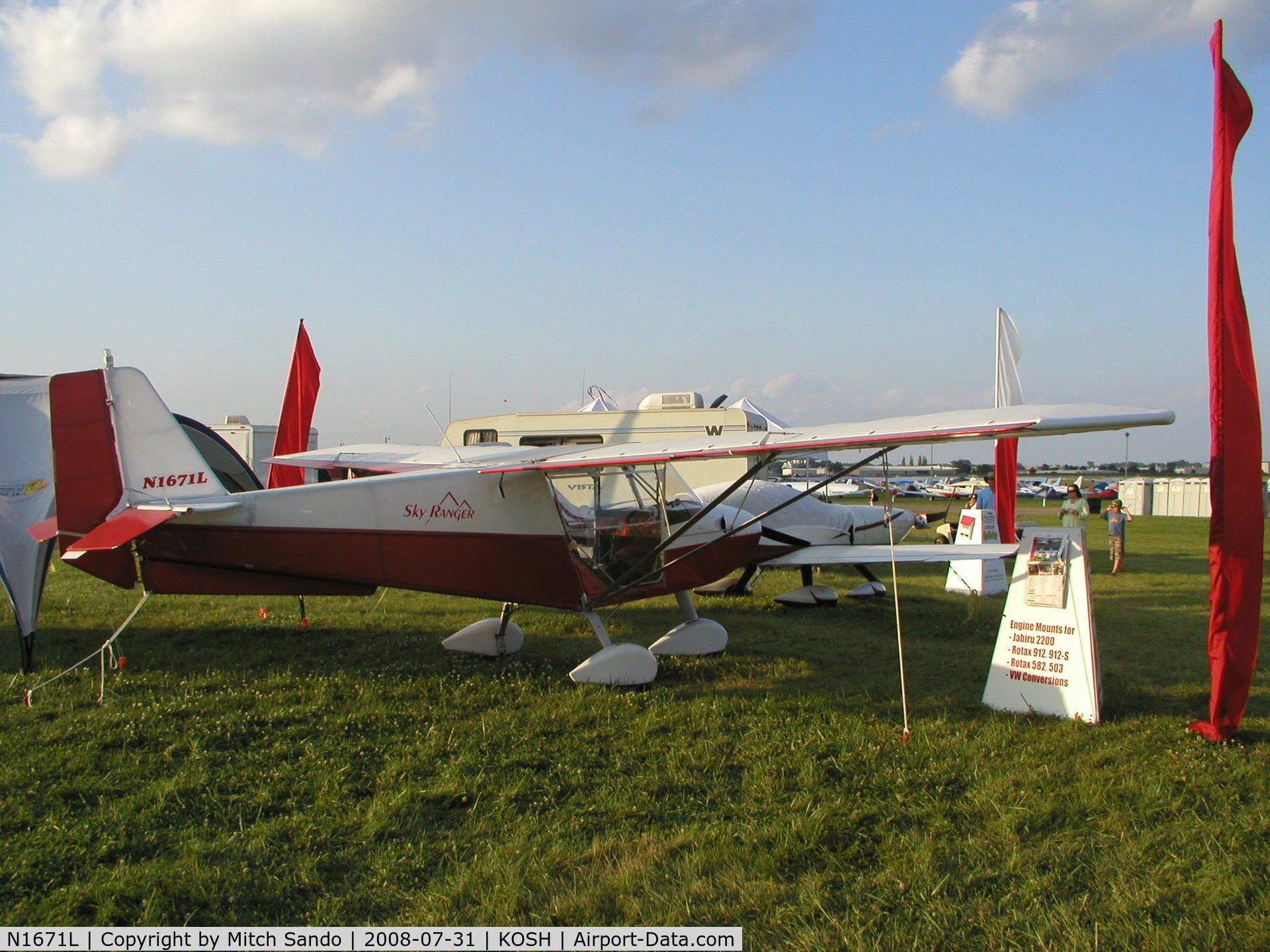 N1671L, Skyranger  C/N 0601679, EAA AirVenture 2008.