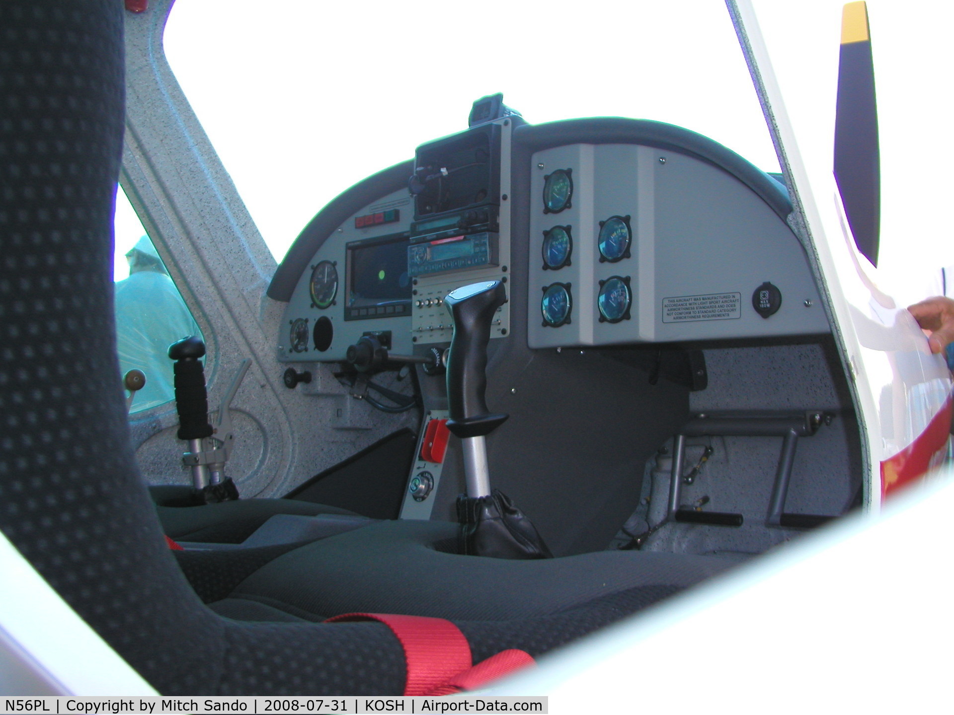 N56PL, 3XTrim 3XLS Navigator 600 C/N E61.US, EAA AirVenture 2008.