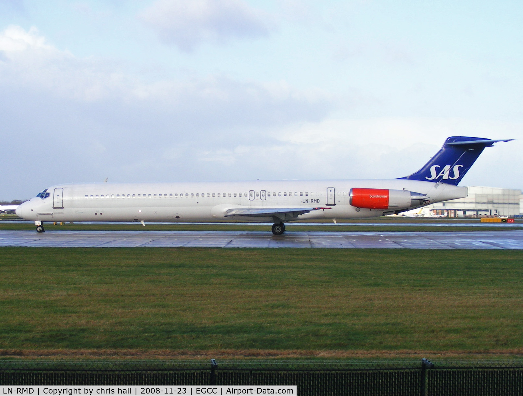 LN-RMD, 1987 McDonnell Douglas MD-82 (DC-9-82) C/N 49555, Scandinavian