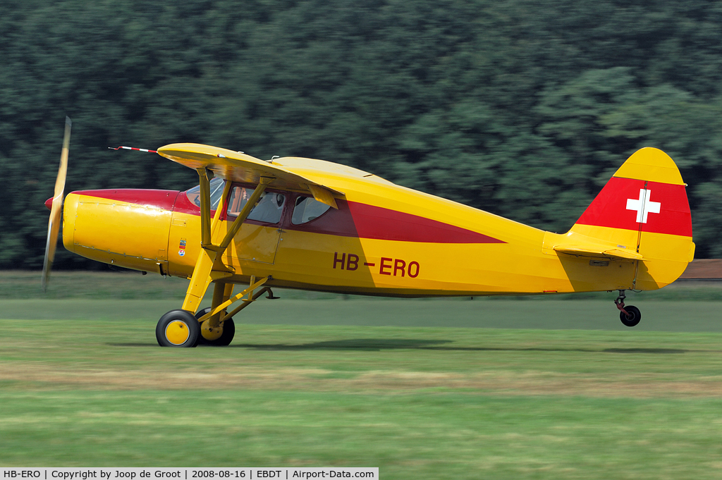 HB-ERO, 1943 Fairchild UC-61K Argus III (24R-46A) C/N 891, old timer fly in participant