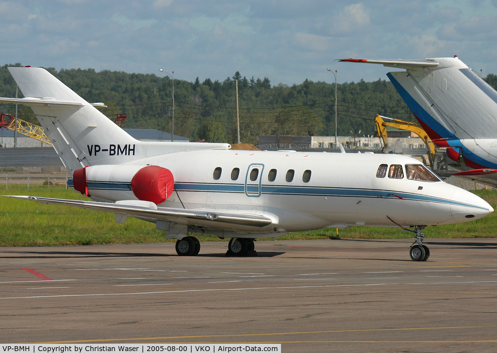 VP-BMH, 1990 British Aerospace BAe.125-800B C/N 258180, Private