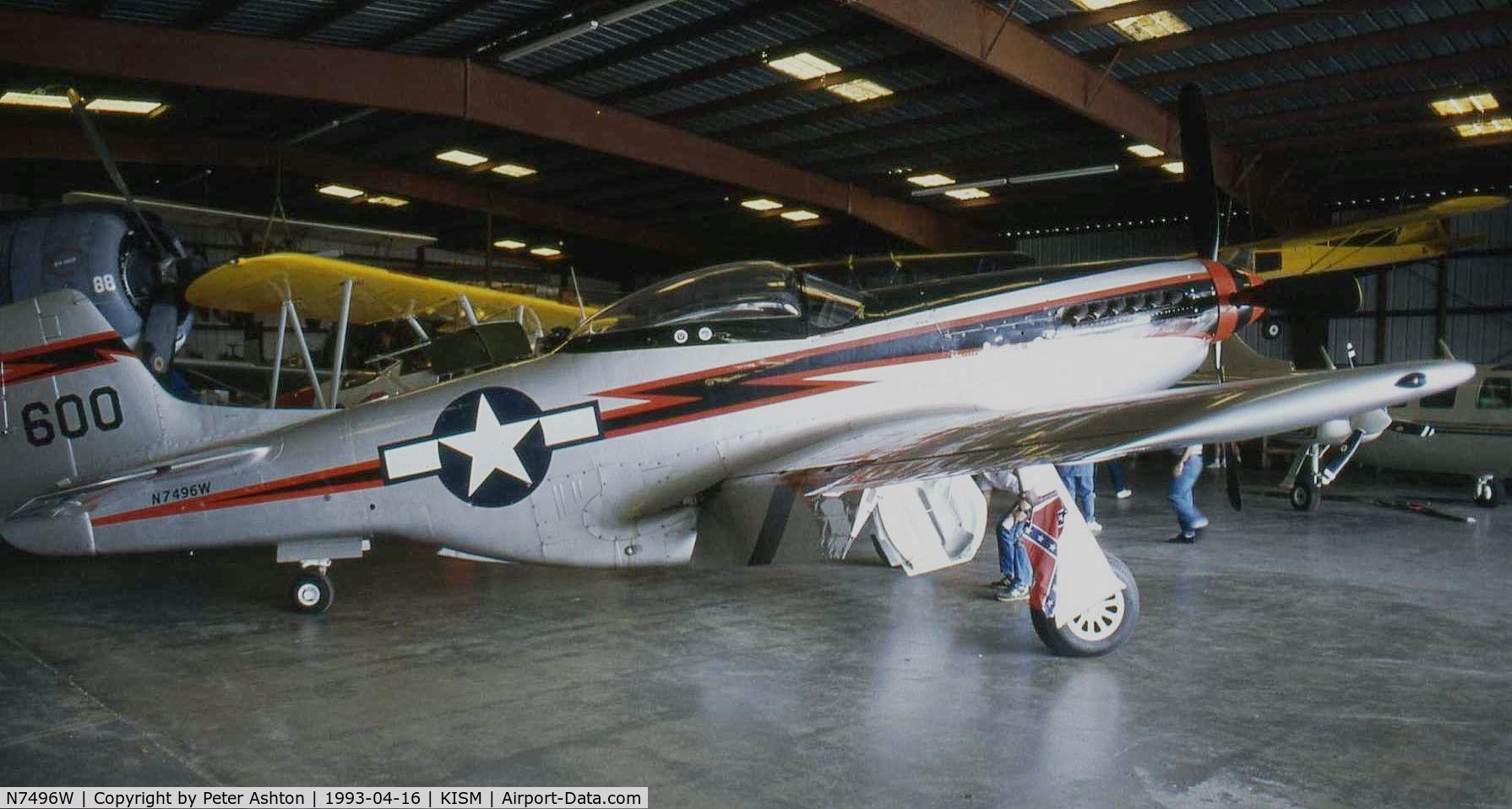 N7496W, 1957 North American/aero Classics P-51D C/N 44-74950, Mustang