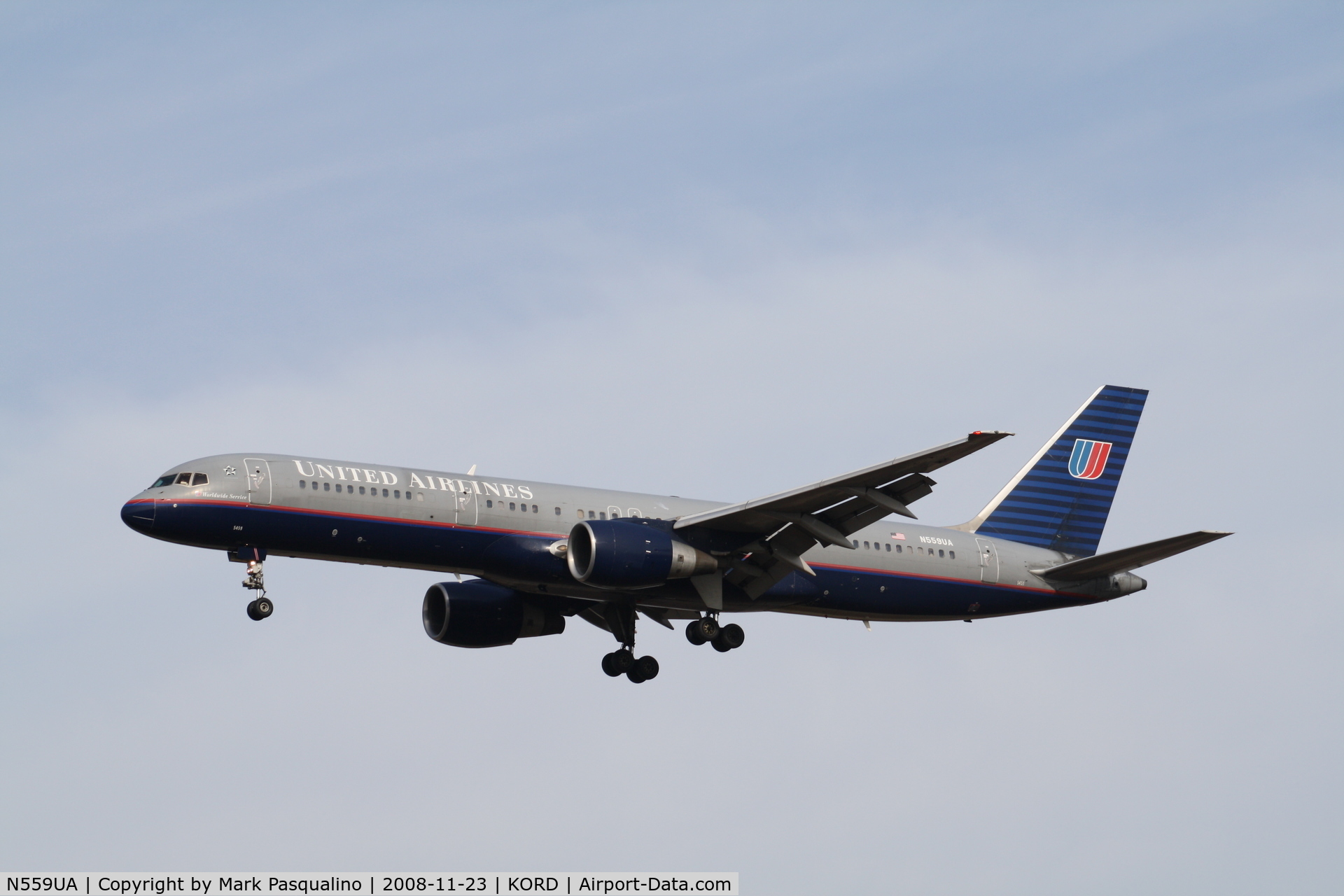 N559UA, 1992 Boeing 757-222 C/N 26657, Boeing 757-200