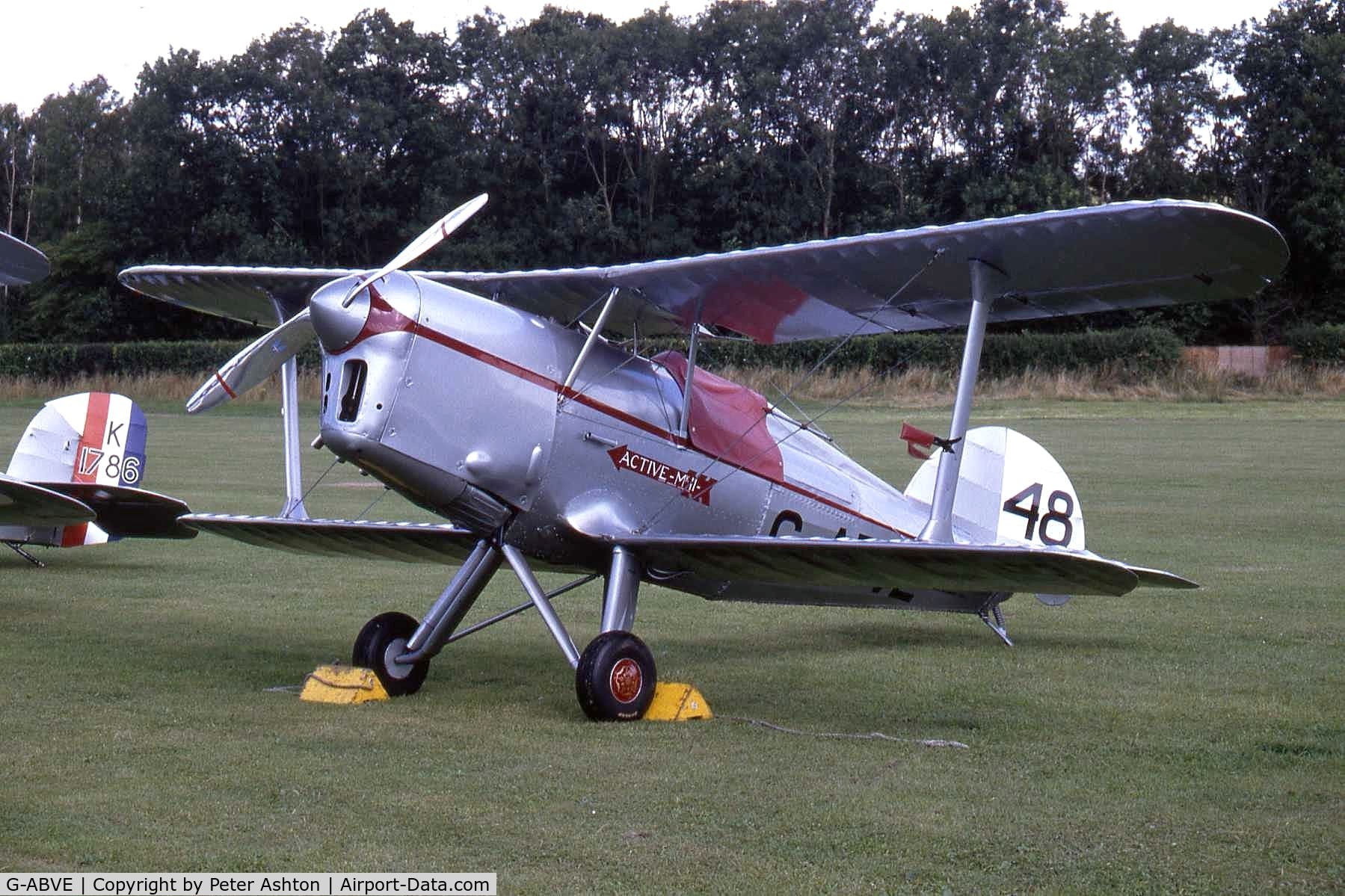 G-ABVE, 1932 Arrow Active 2 C/N 2, Old Warden, Bedfordshire, England. August 1993