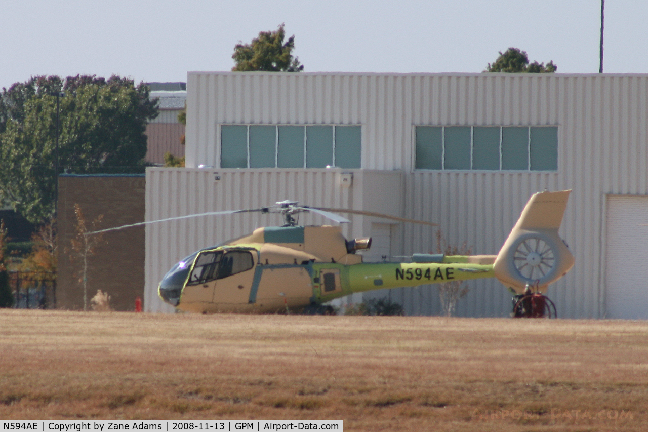 N594AE, Eurocopter EC-130B-4 (AS-350B-4) C/N 4585, Aerospatiale EC130 at Grand Prairie - New factory primer