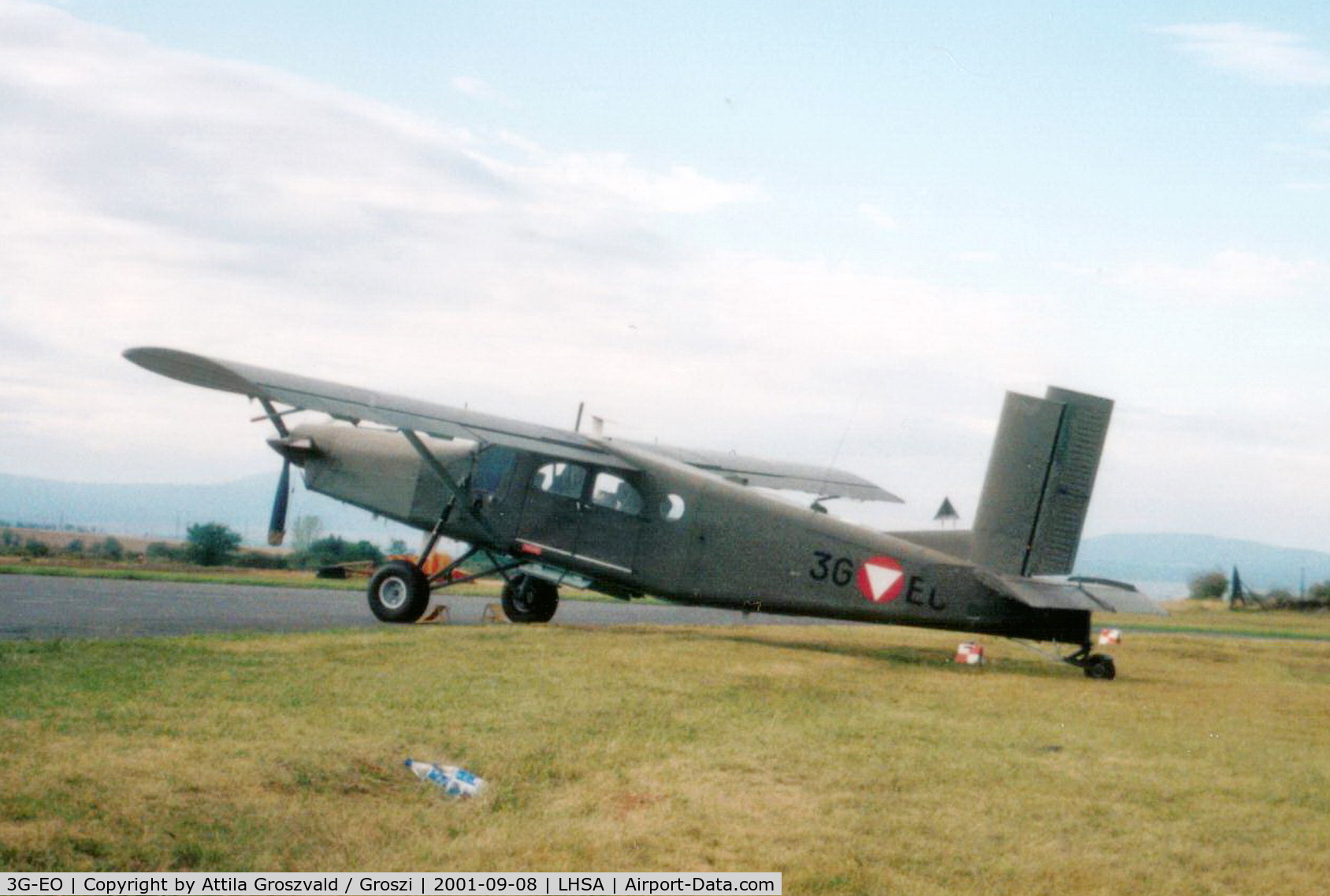 3G-EO, Pilatus PC-6/B2-H2 Turbo Porter C/N Not found 3G-EO, Szentkirályszabadja (LHSA) Hungary, Airshow '91