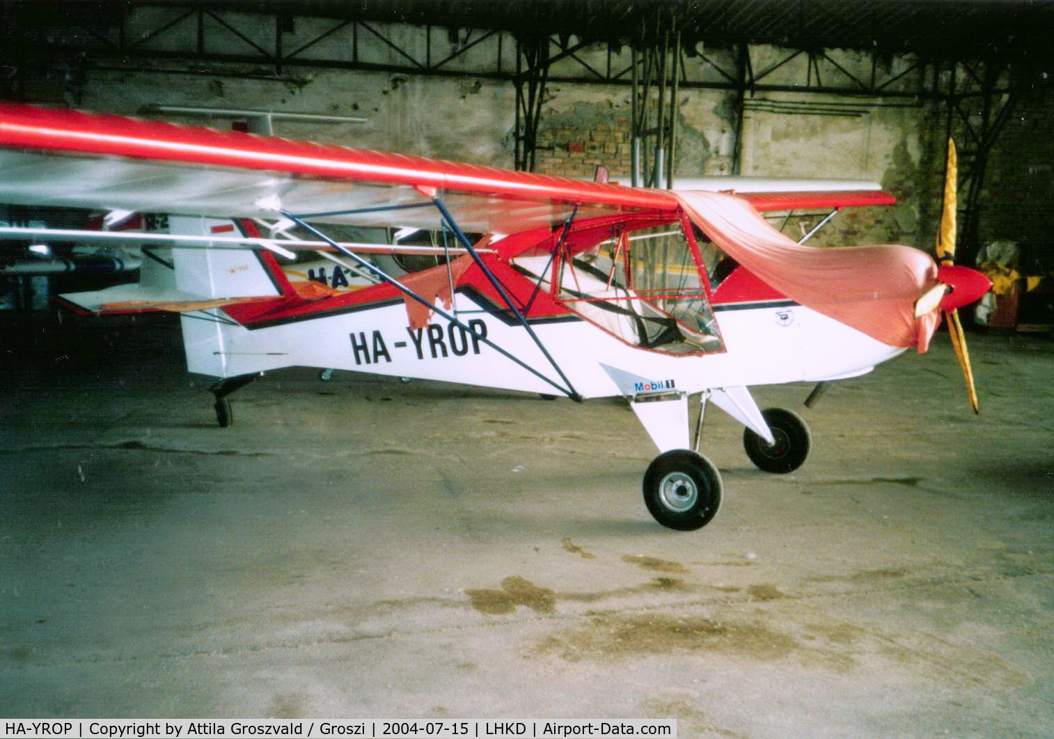 HA-YROP, 1994 Nitra Aero Pro Kitfox C/N 003/1994, Kecskéd Airport / LHKD