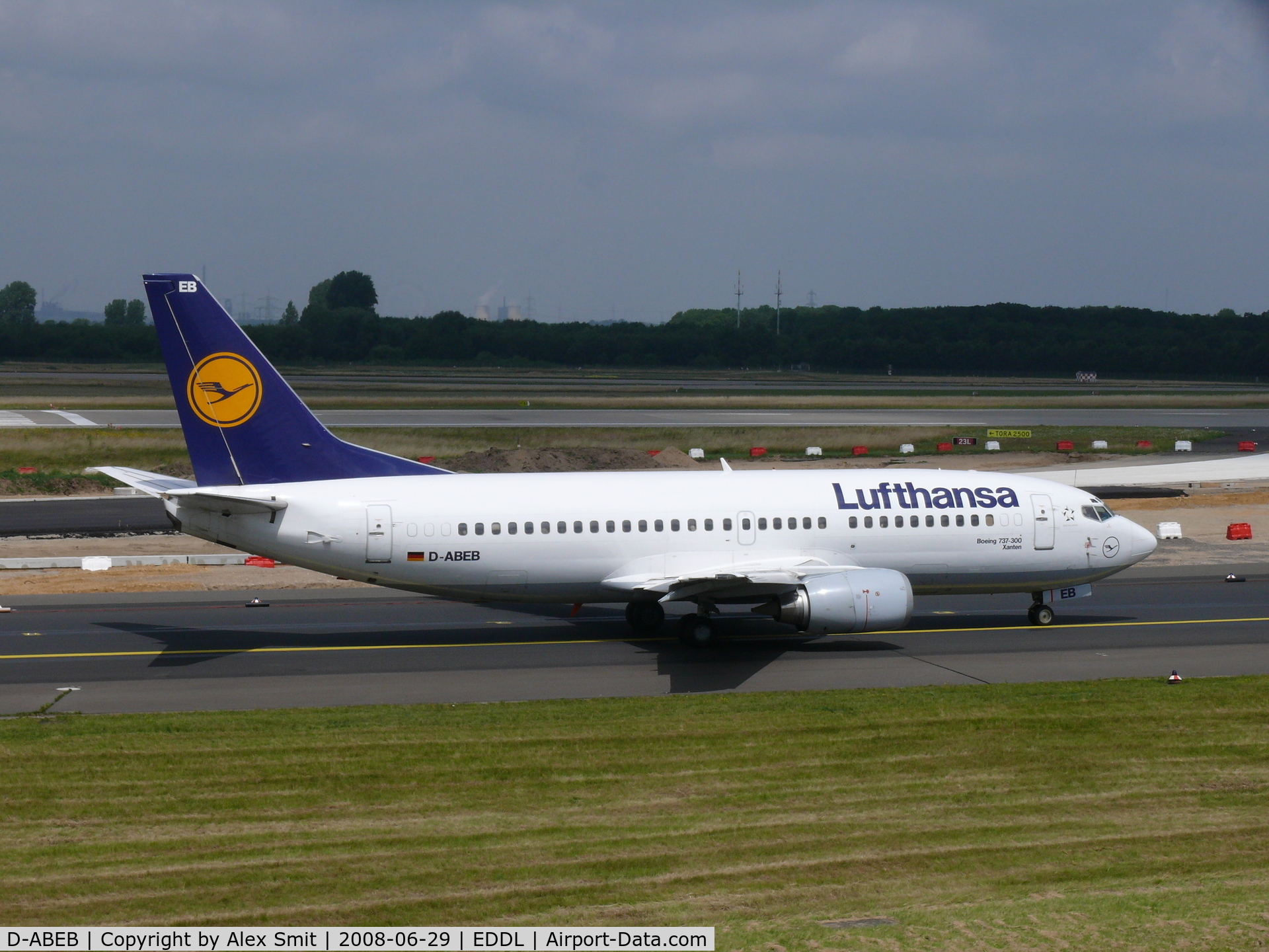 D-ABEB, 1991 Boeing 737-330 C/N 25148, Boeing B737-330 D-ABEB Lufthansa