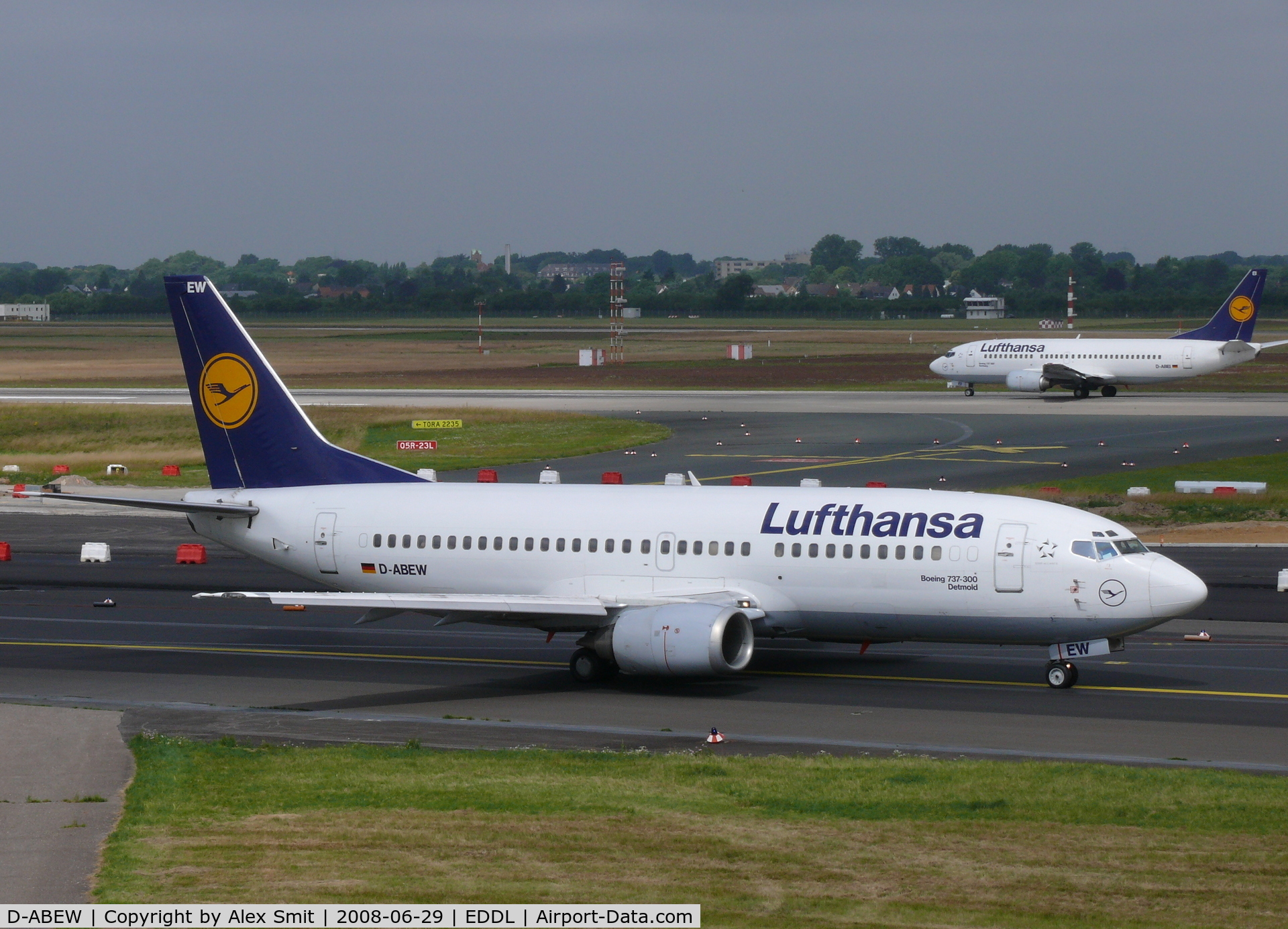 D-ABEW, 1995 Boeing 737-330 C/N 27905, Boeing B737-330 D-ABEW Lufthansa