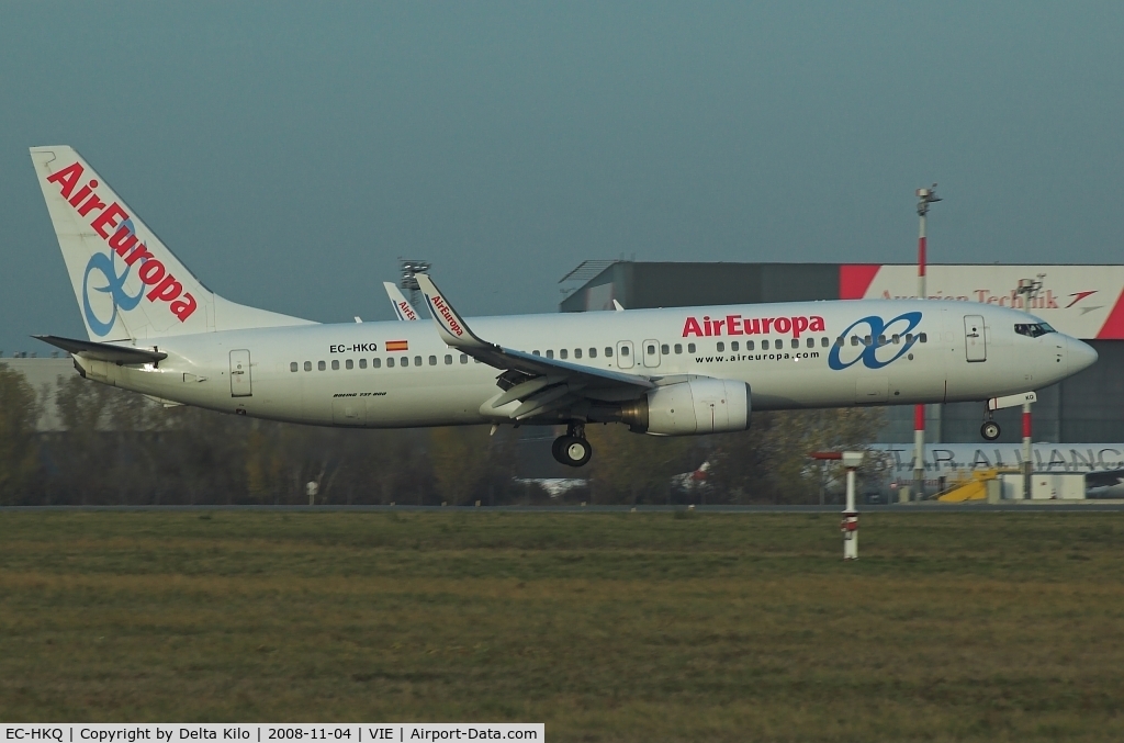 EC-HKQ, 2000 Boeing 737-85P C/N 28388, AIREUROPA