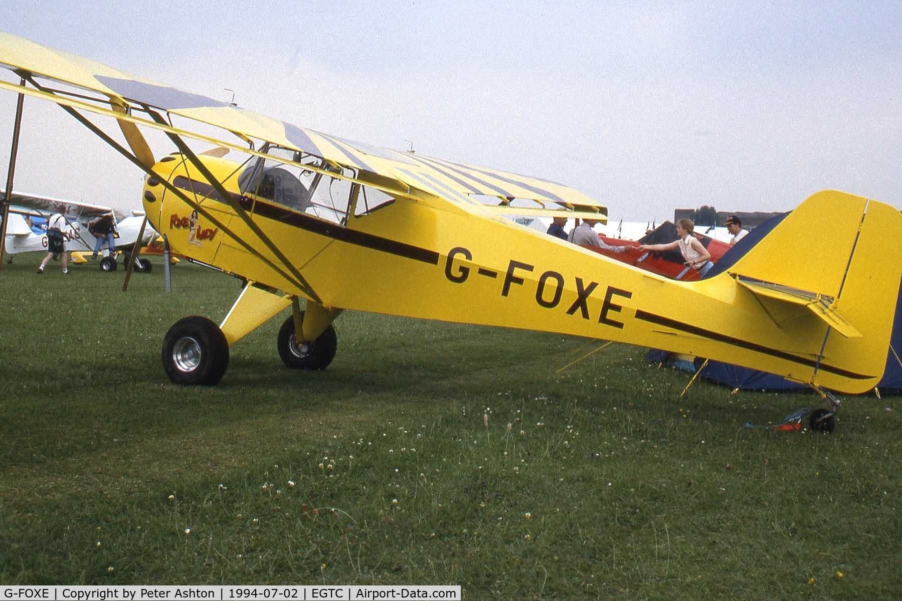 G-FOXE, 1992 Denney Kitfox Mk2 C/N PFA 172-11994, PFA Rally 1994