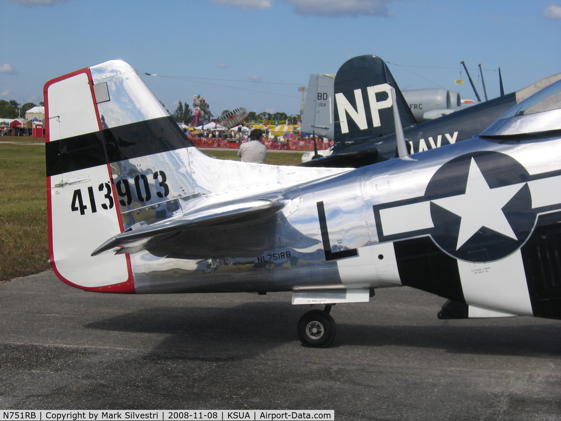 N751RB, 1944 North American P-51D Mustang C/N 44-13903JP, 2008 Stuart, FL Airshow
