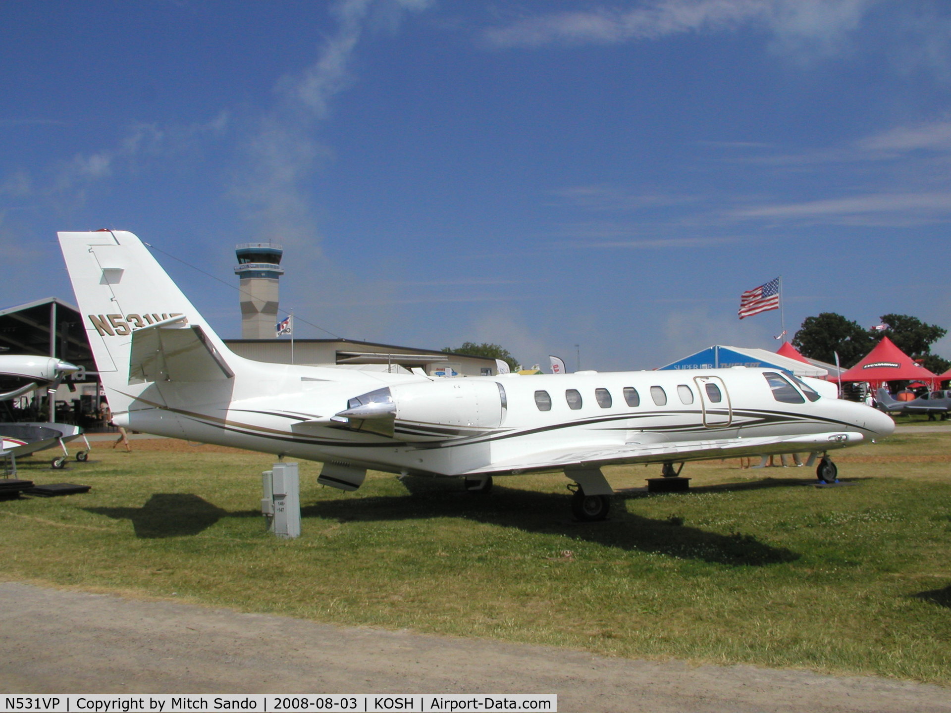 N531VP, 1995 Cessna 560 Citation Ultra C/N 560-0311, EAA AirVenture 2008.