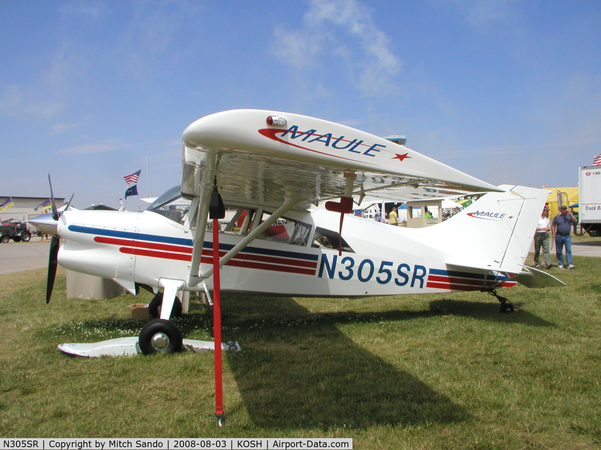 N305SR, 2007 Maule M-9-230 C/N 44001C, EAA AirVenture 2008.