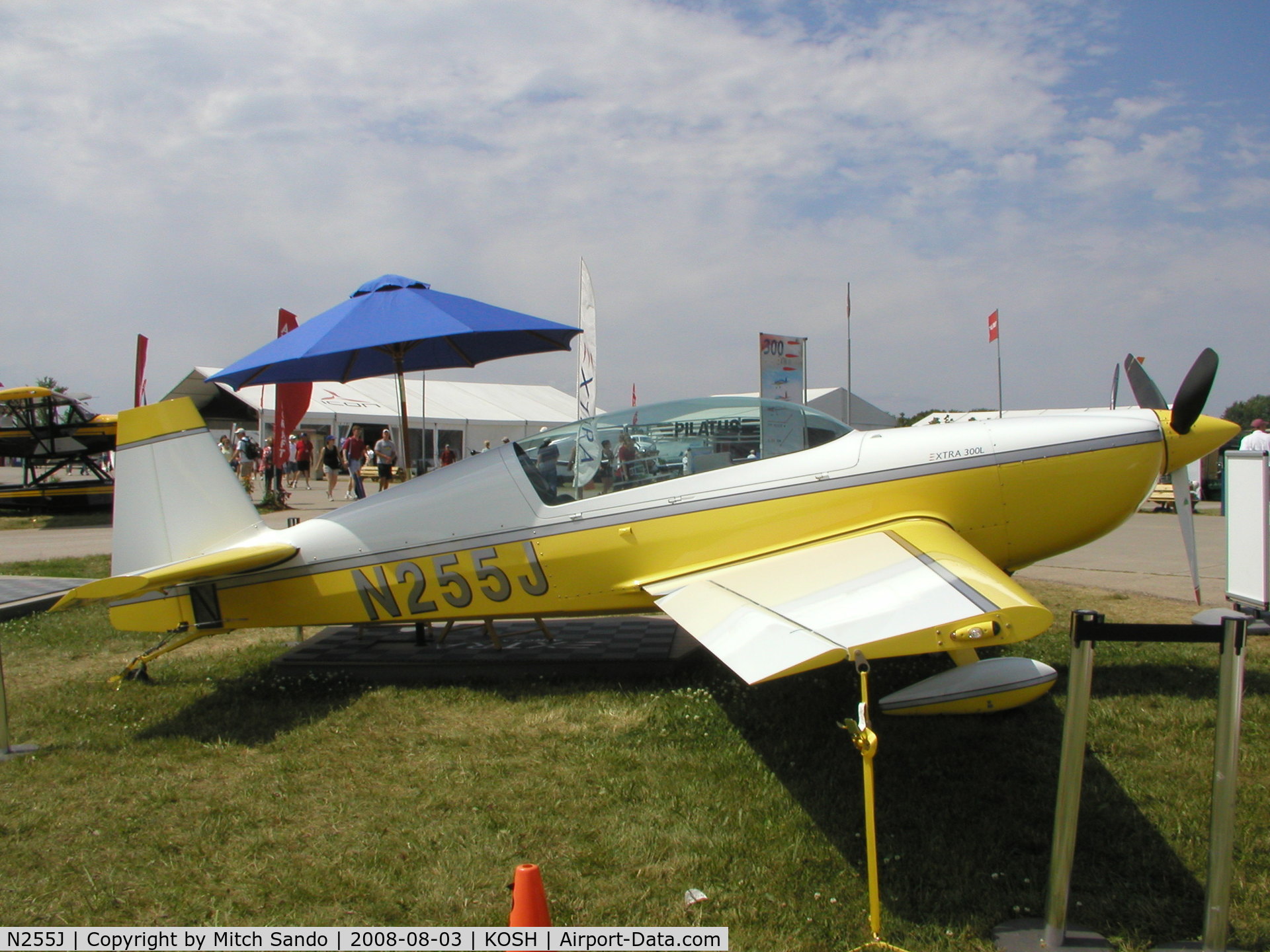 N255J, 2007 Extra EA-300/L C/N 1255, EAA AirVenture 2008.