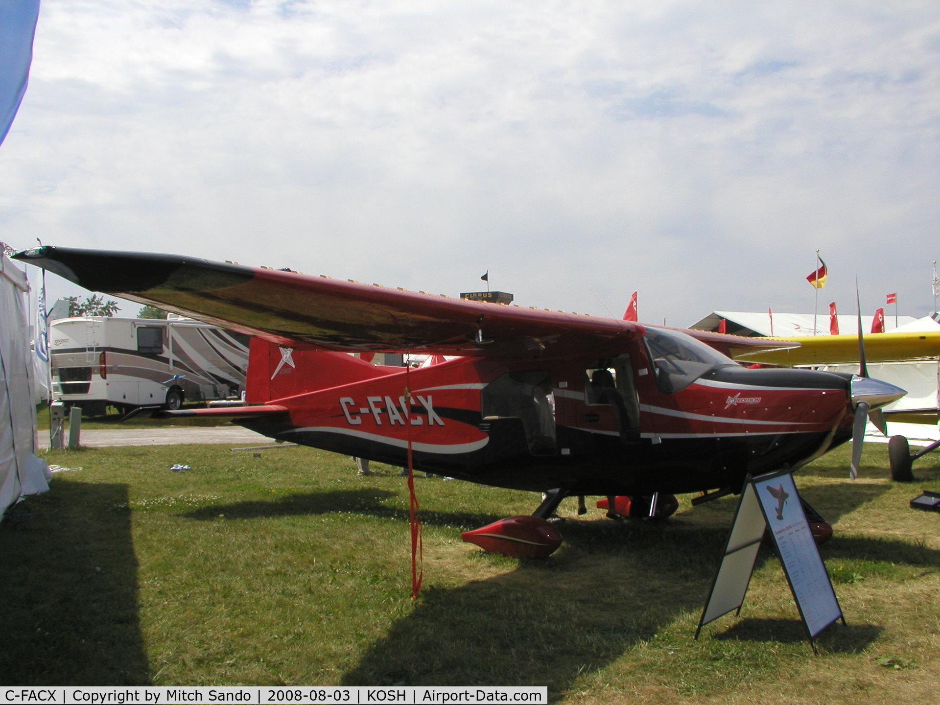 C-FACX, 2006 Found FBA-2C3 C/N 300, EAA AirVenture 2008.