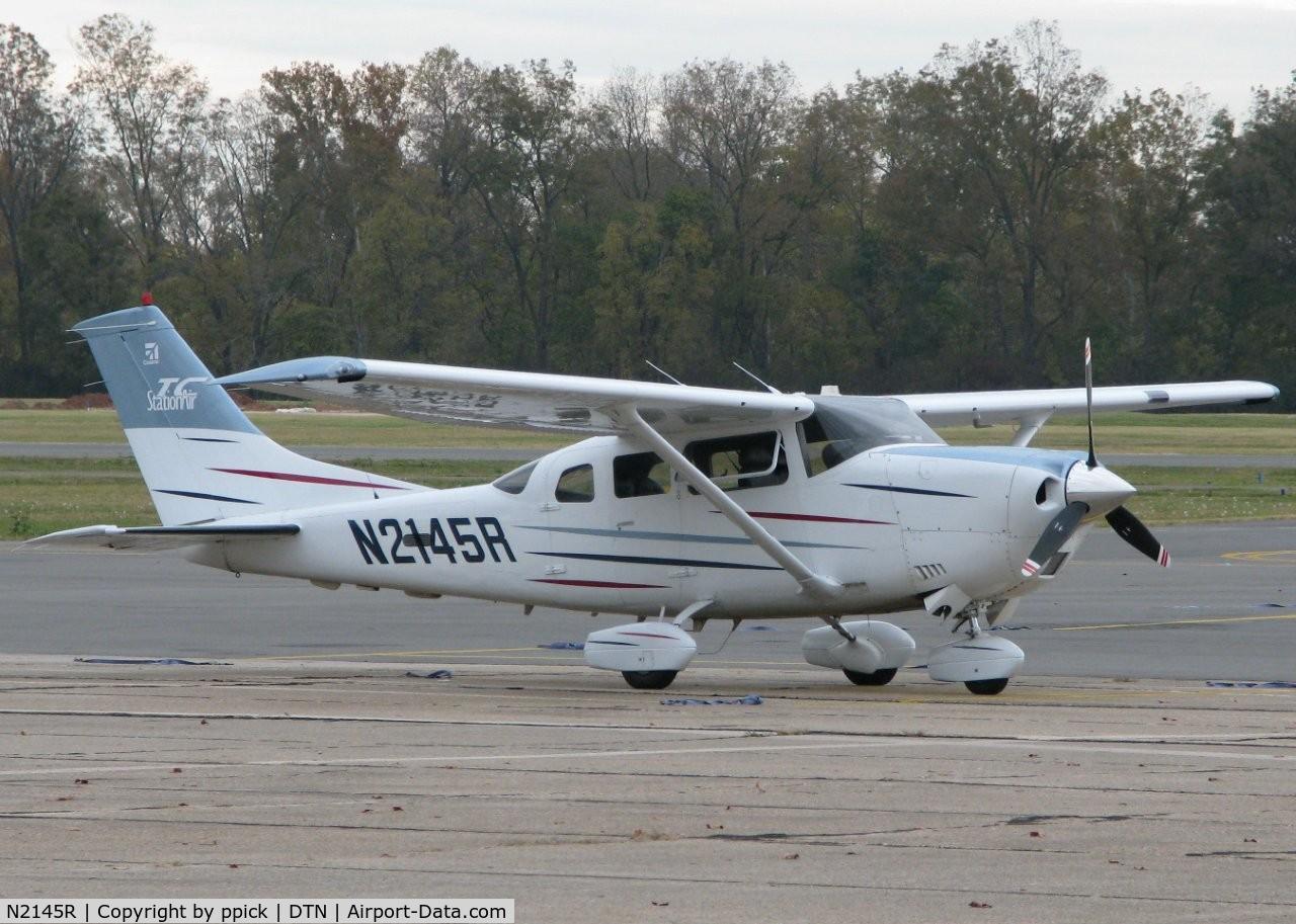 N2145R, 2003 Cessna T206H Turbo Stationair C/N T20608427, Texas State Police Cessna parked at Downtown Shreveport.
