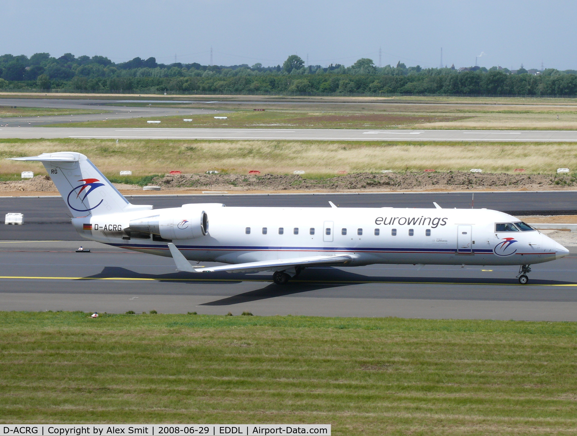 D-ACRG, 2002 Bombardier CRJ-200ER (CL-600-2B19) C/N 7630, Canadair RJ200 D-ACRG Eurowings