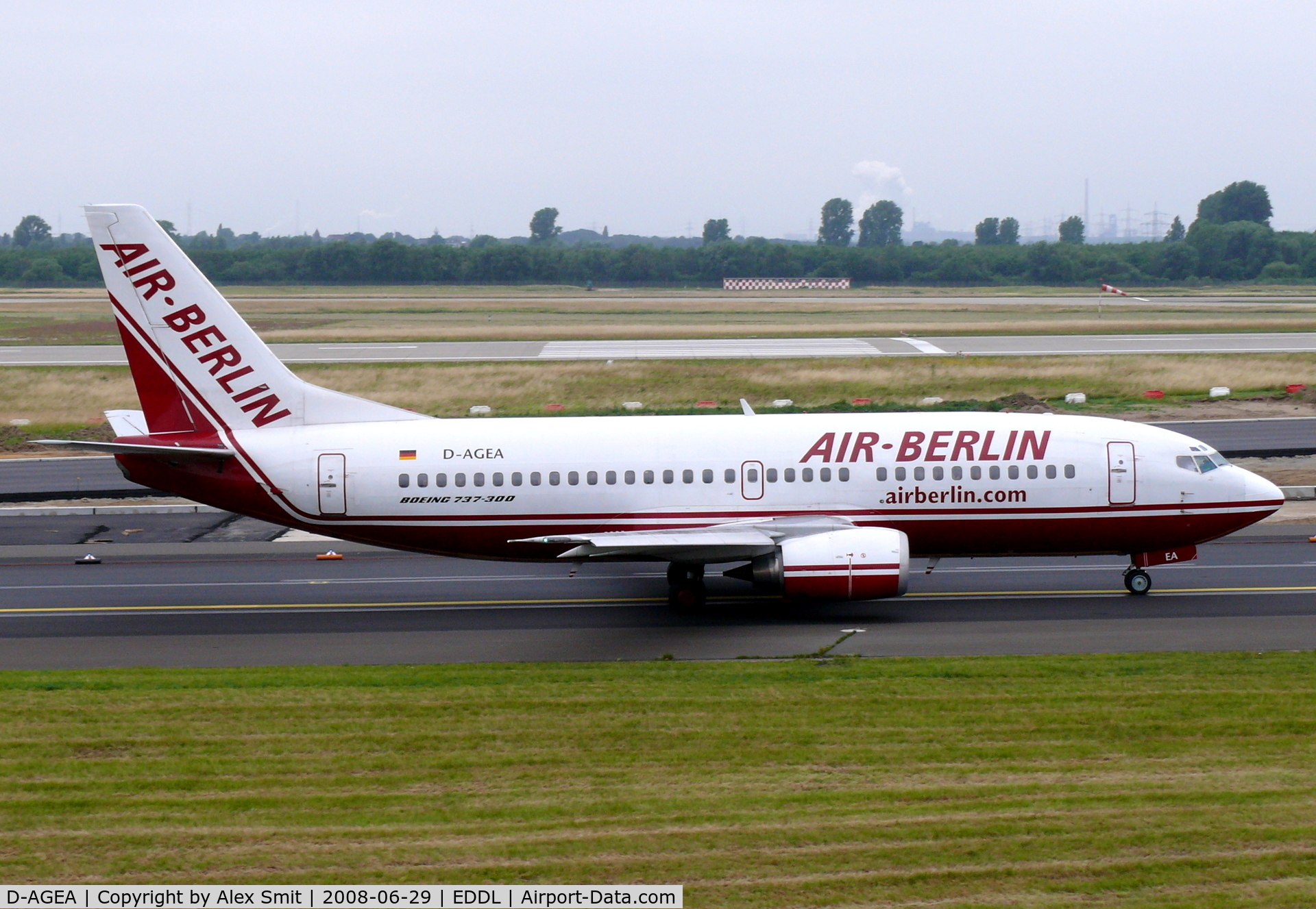 D-AGEA, 1988 Boeing 737-322 C/N 23951, Boeing B737-322 D-AGEA Air Berlin