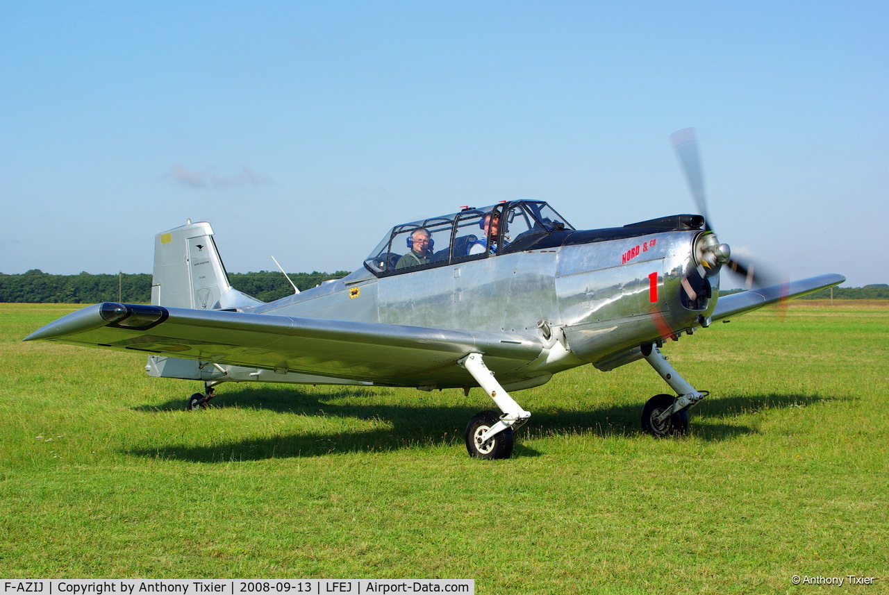 F-AZIJ, 1961 Nord 3202B-1 Master C/N 85, Nord 3200 at Foug'air JPO 2008 (Villers)