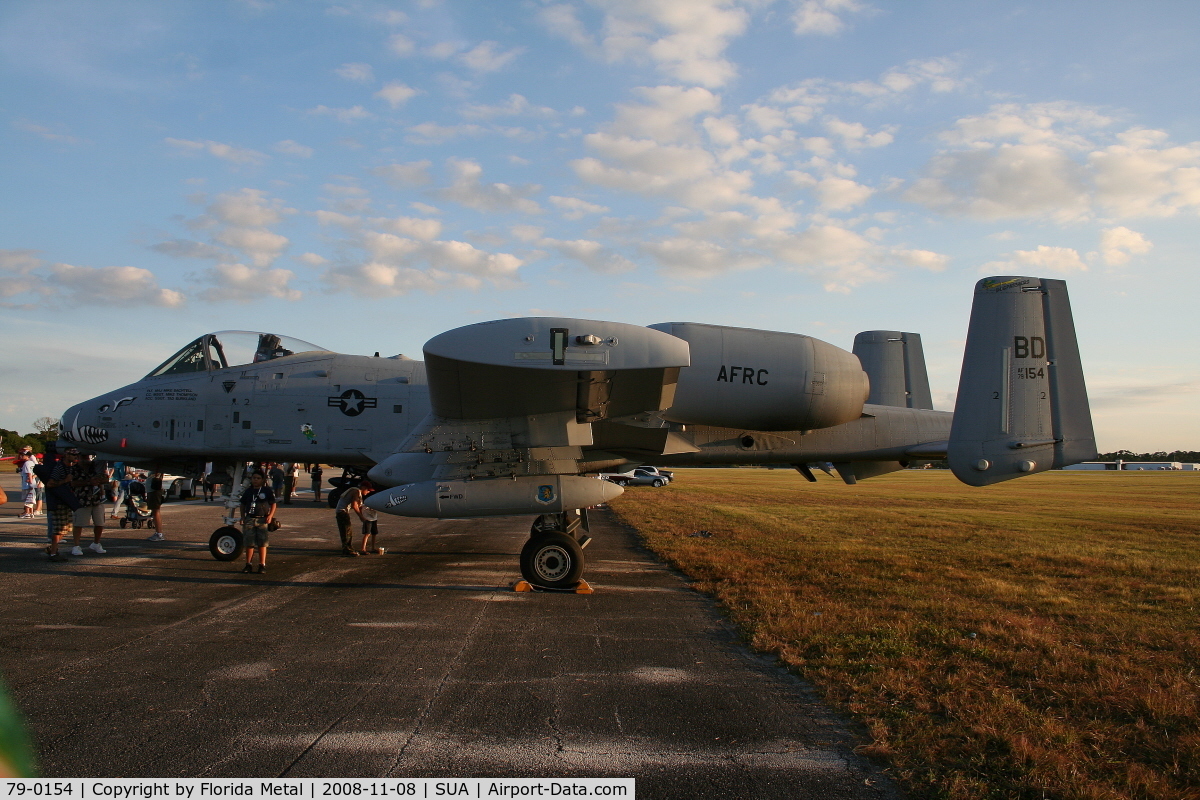 79-0154, 1979 Fairchild Republic A-10A Thunderbolt II C/N A10-0418, A-10 Warthog