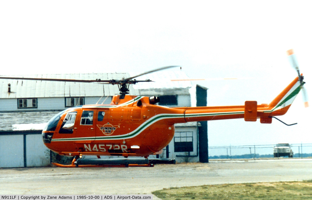 N911LF, 1984 MBB Bo-105S C/N S-663, Pumpkin Air - Registered as N4572R