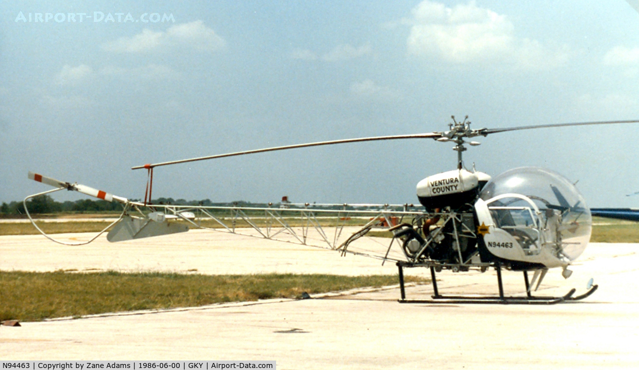 N94463, 2005 Air Tractor AT-802A C/N 802A-0208, Bell 47 of the Ventura County Sheriffs Department at Arlington Municipal