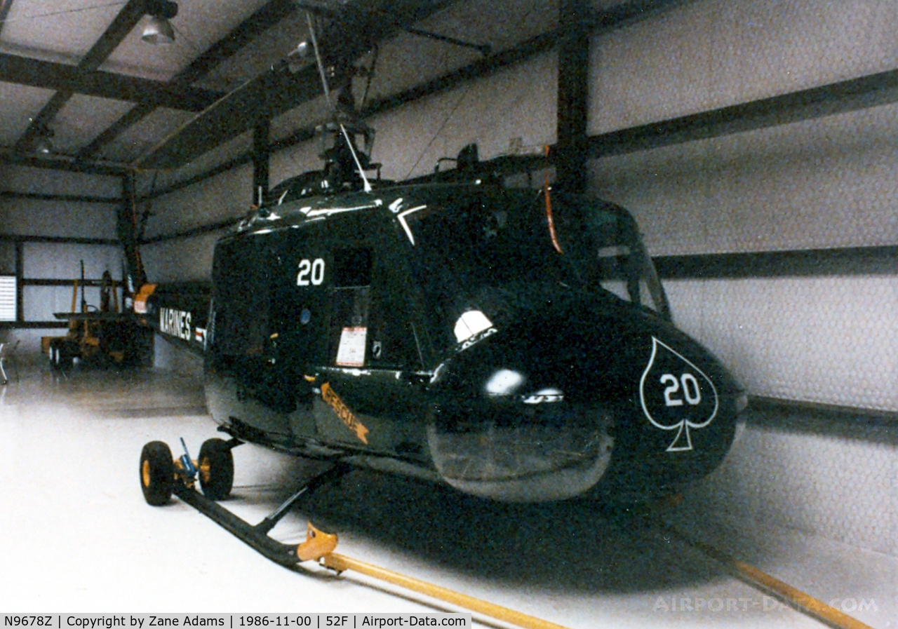 N9678Z, Bell UH-1E Iroquois C/N 154769, Glen Hyde's UH-1E Huey