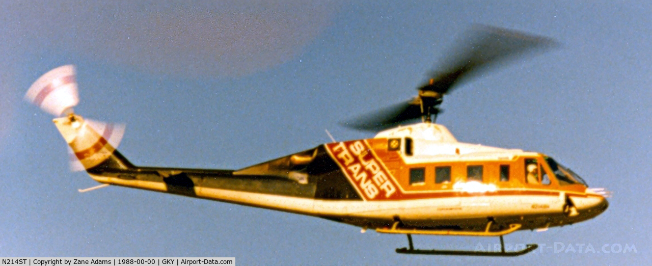 N214ST, 1979 Bell 214ST C/N 18403, Bell 214ST at Arlington, Texas