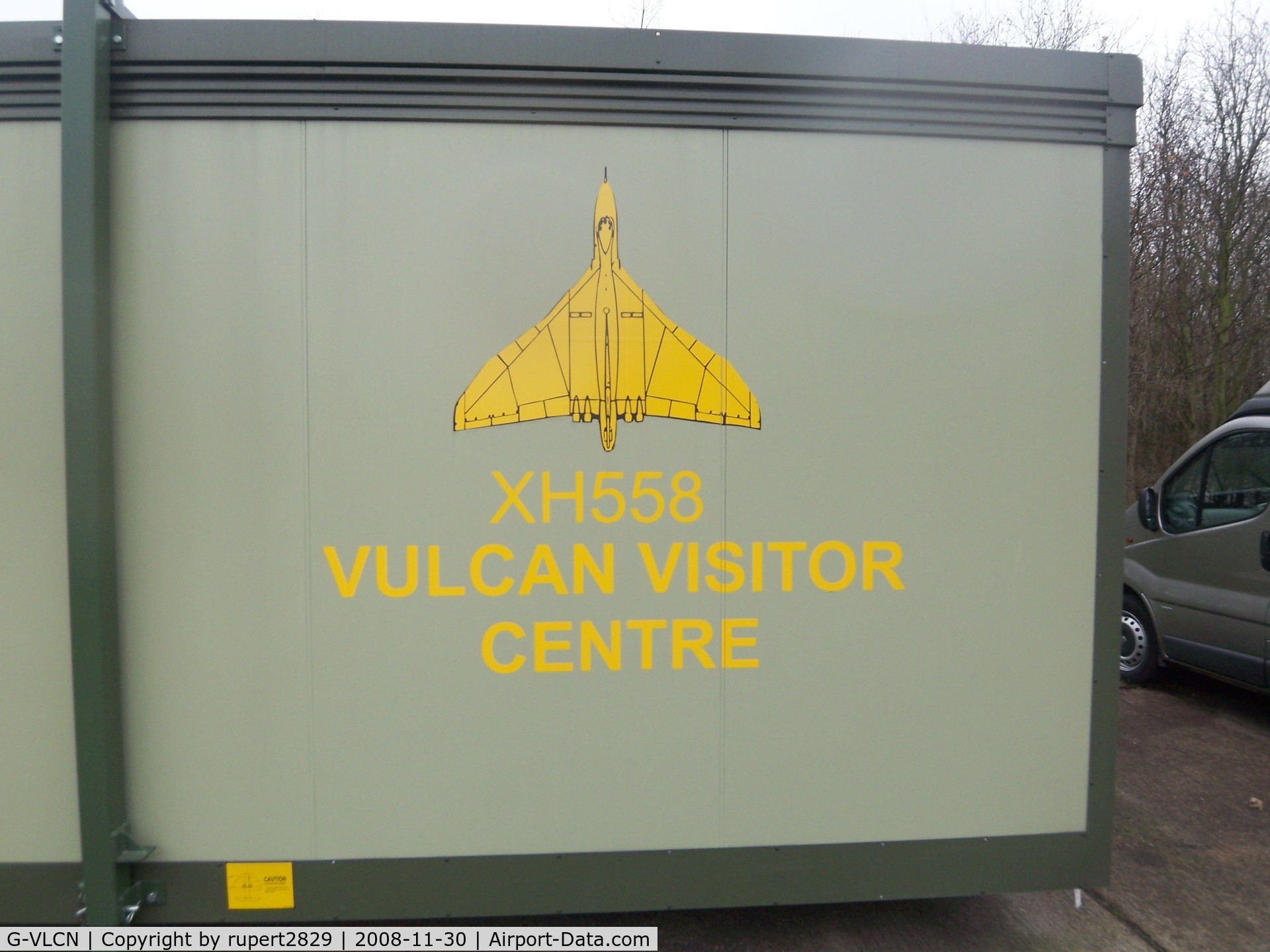 G-VLCN, 1960 Avro Vulcan B.2 C/N Set 12, Visitors Center for Vulcan to the Sky Trust