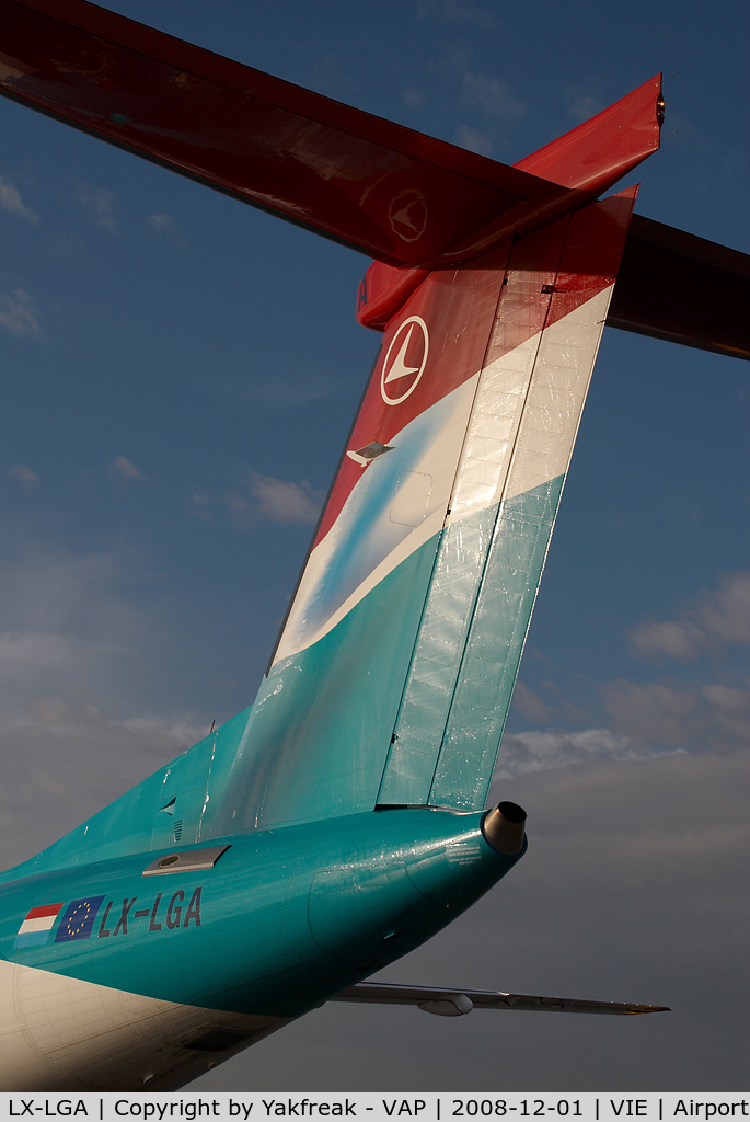 LX-LGA, 2007 De Havilland Canada DHC-8-402Q Dash 8 C/N 4159, Luxair Dash 8-400