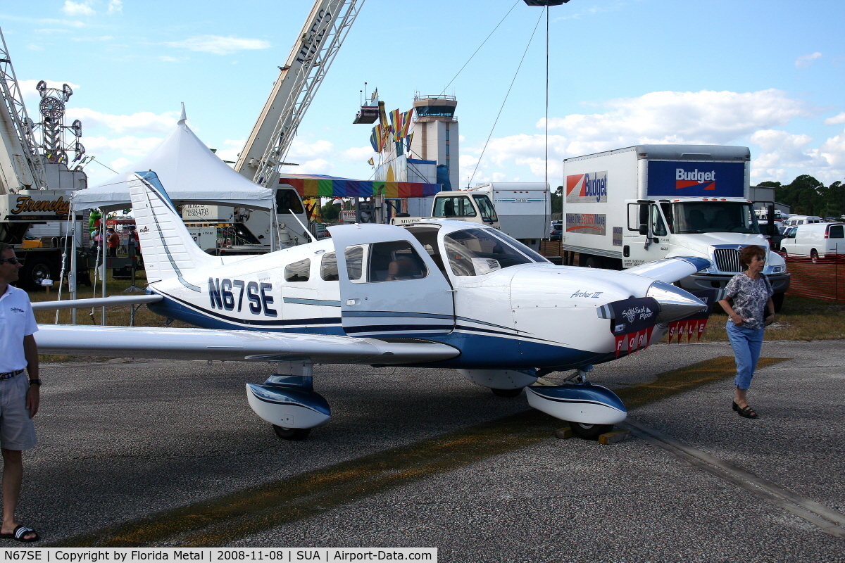 N67SE, 2007 Piper PA-28-181 Archer C/N 2843657, Piper PA-28-181