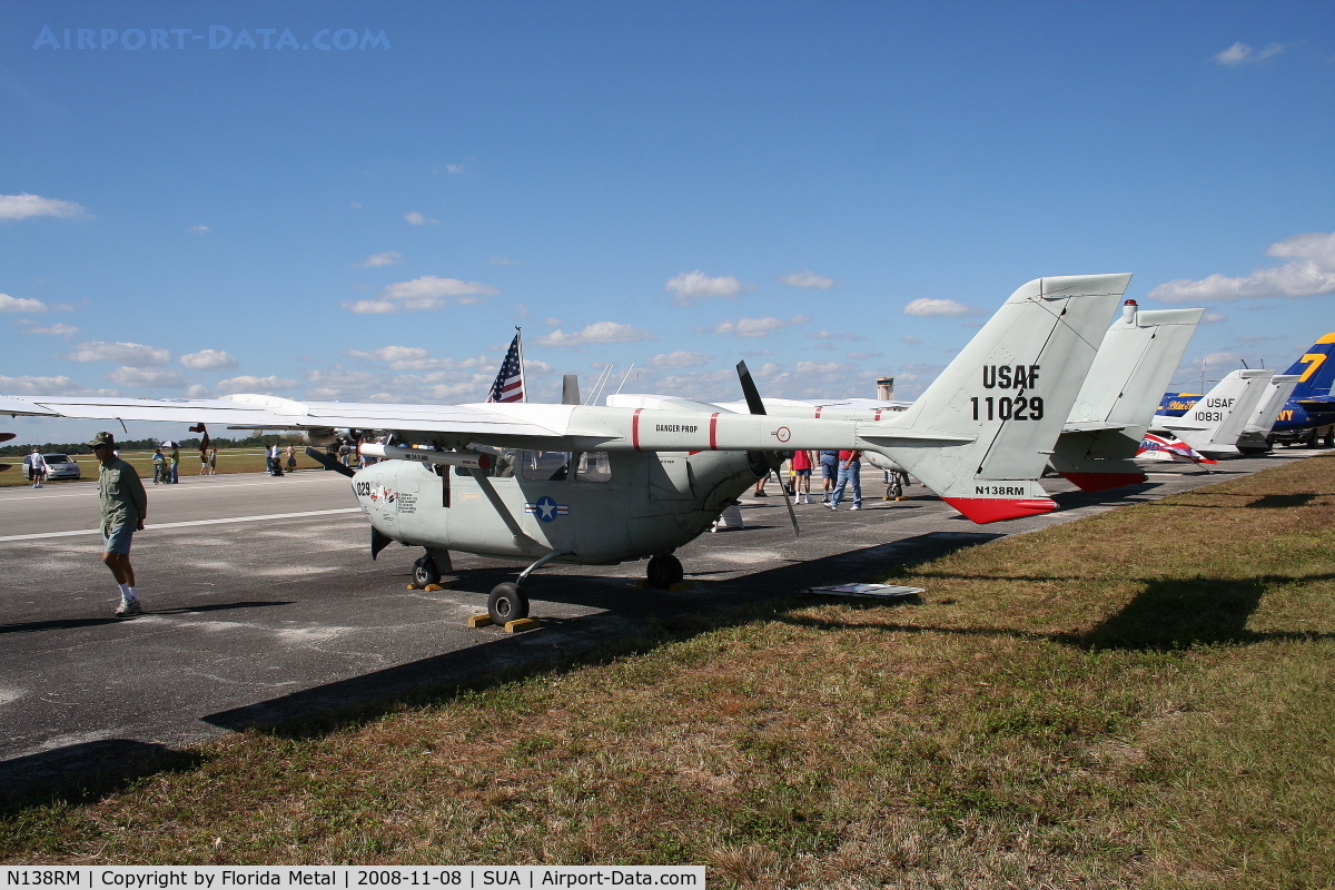 N138RM, 1969 Cessna M337B (O-2A) Super Skymaster C/N 337M-0305 (68-11029), Cessna O-2