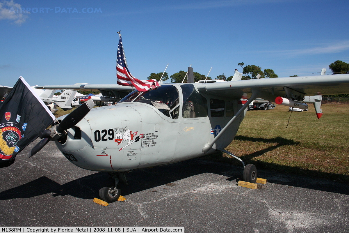 N138RM, 1969 Cessna M337B (O-2A) Super Skymaster C/N 337M-0305 (68-11029), Cessna O-2