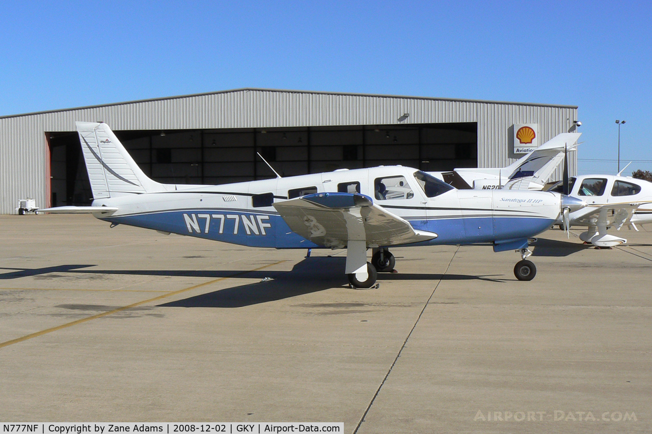 N777NF, Piper PA-32R-301 Saratoga II HP C/N 3246206, At Arlington Municipal