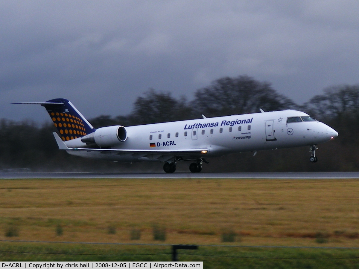 D-ACRL, 2004 Bombardier CRJ-200ER (CL-600-2B19) C/N 7902, Lufthansa Regional operated by Eurowings