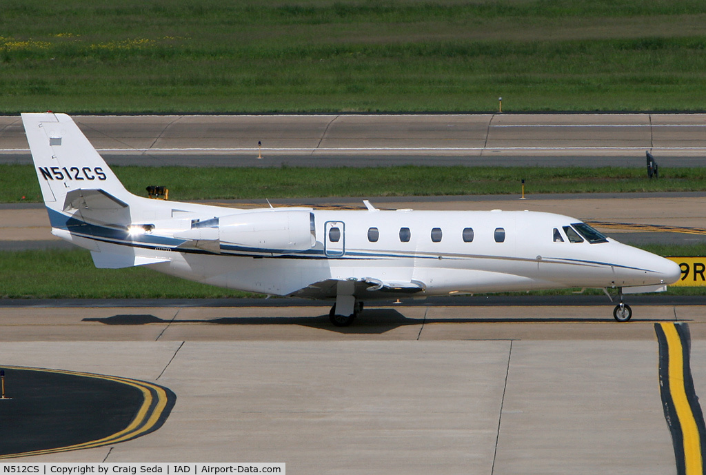 N512CS, 2003 Cessna 560XL Citation Excel C/N 560-5326, At IAD on 5/17/08