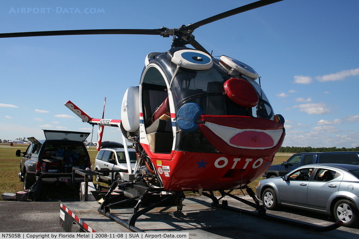 N7505B, 1985 Schweizer 300C (269C) C/N S1205, Otto the Talking Helicopter