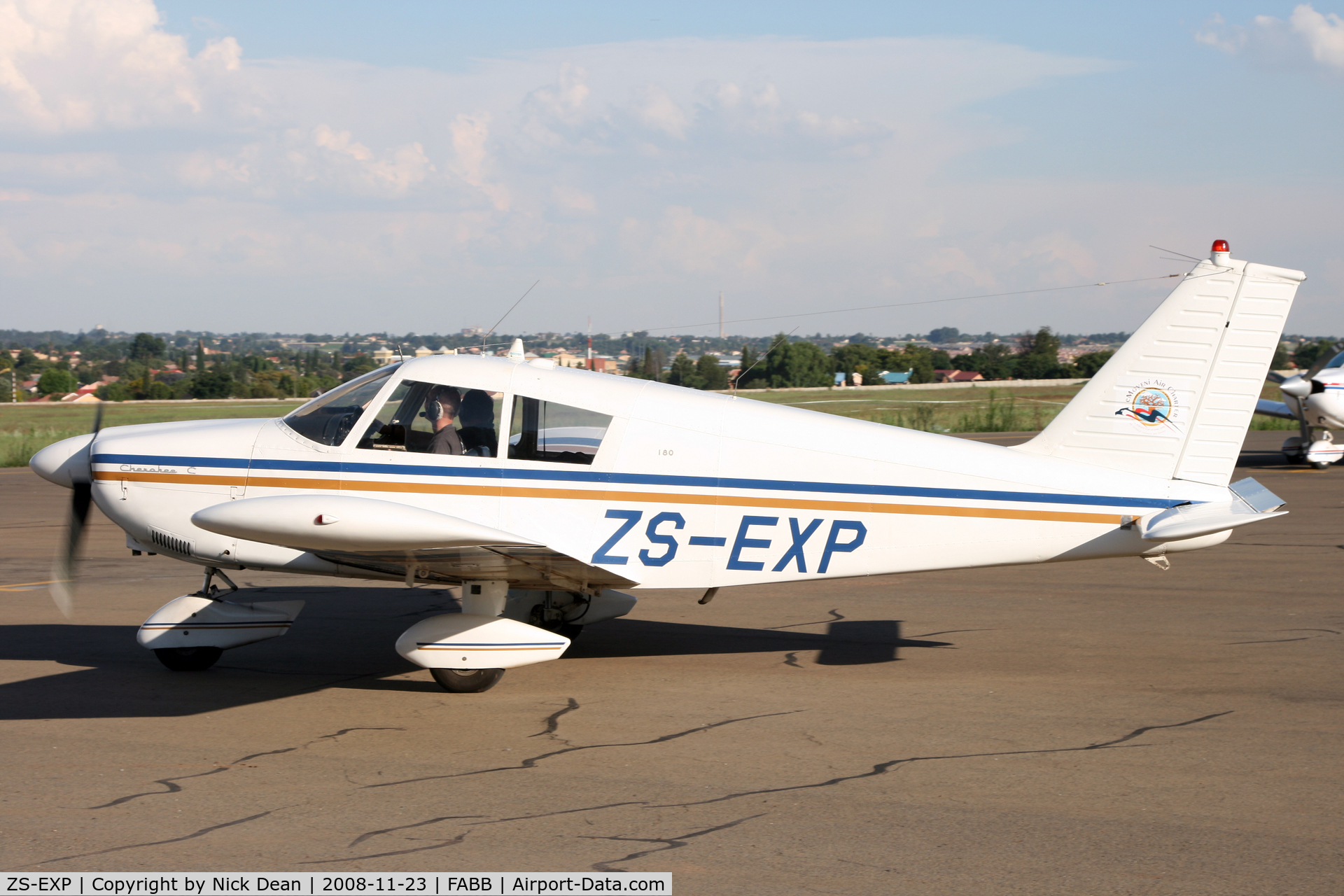 ZS-EXP, Piper PA-28-180 Cherokee C C/N 28-3826, FABB Brakpan South Africa