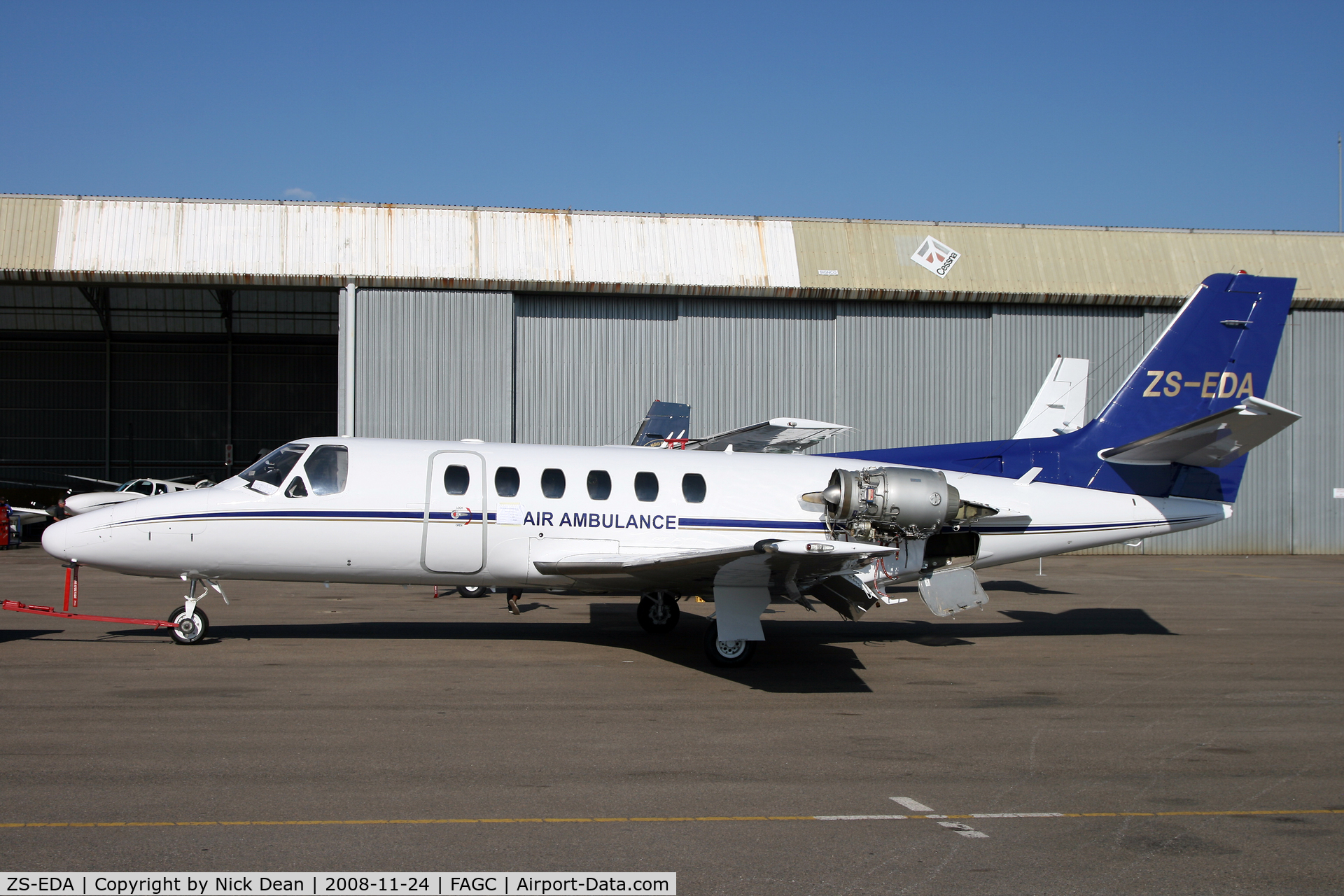 ZS-EDA, Cessna S550 Citation IIS C/N S550-0126, FAGC
