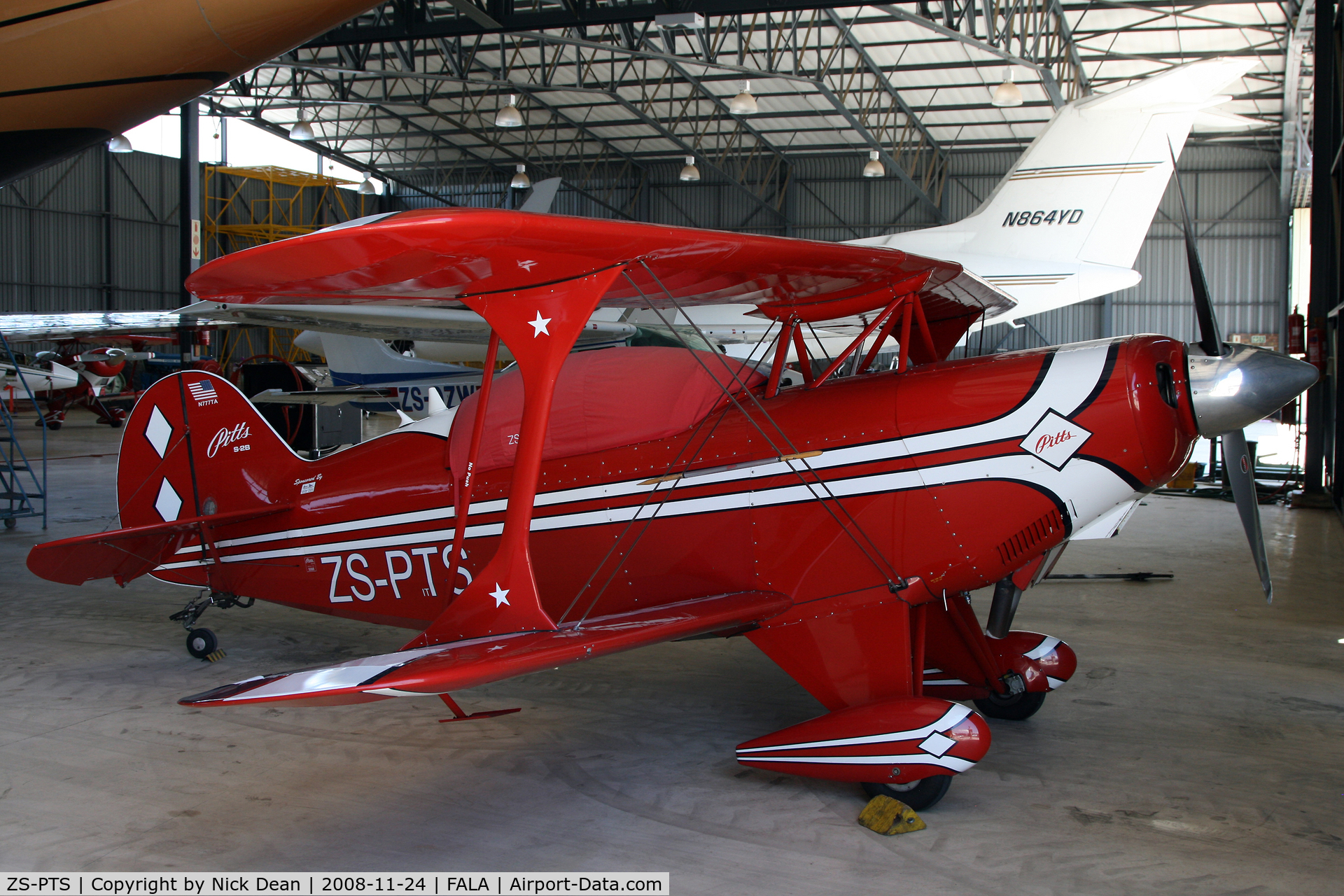 ZS-PTS, Pitts S-2B Special C/N 5068, FALA