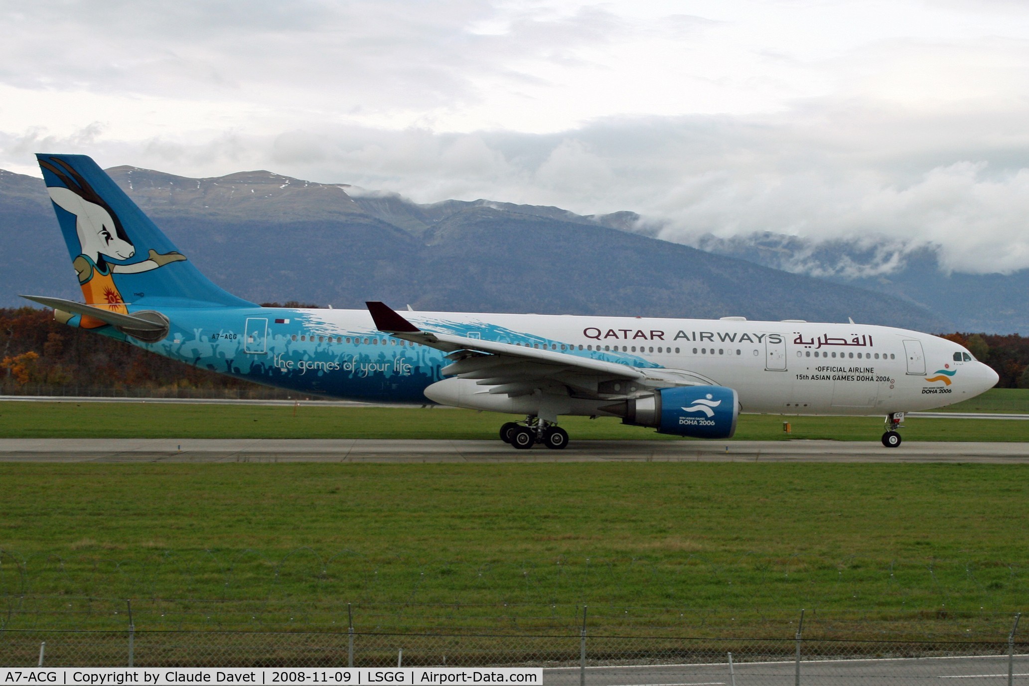 A7-ACG, 2006 Airbus A330-202 C/N 743, Qatar Airways Name: 