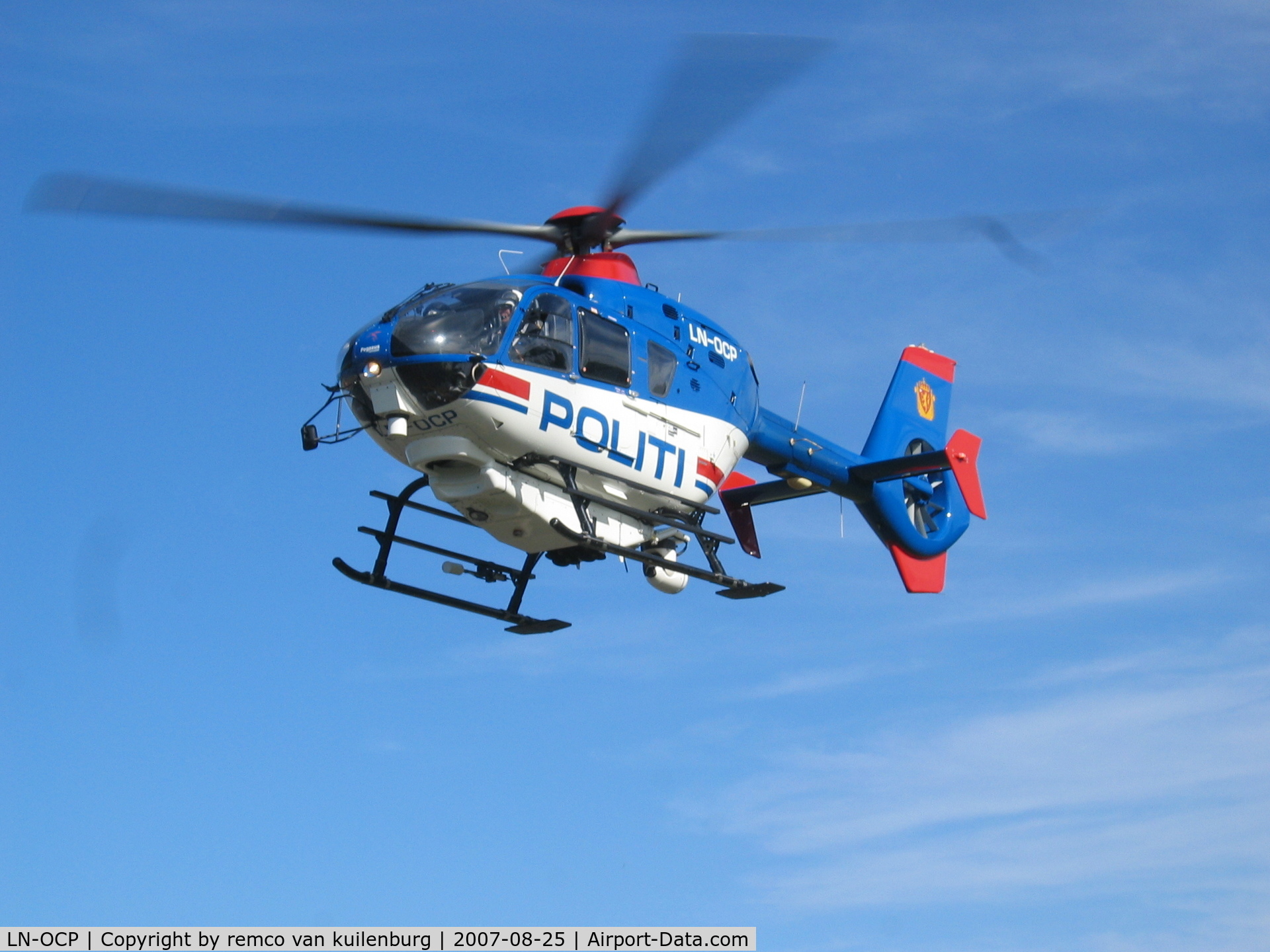 LN-OCP, 2003 Eurocopter EC-135T-2 C/N 0279, EC135 Politi on Rygge air show