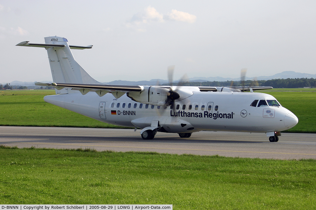 D-BNNN, 1997 ATR 42-500 C/N 551, Flight to GRZ/LOWG