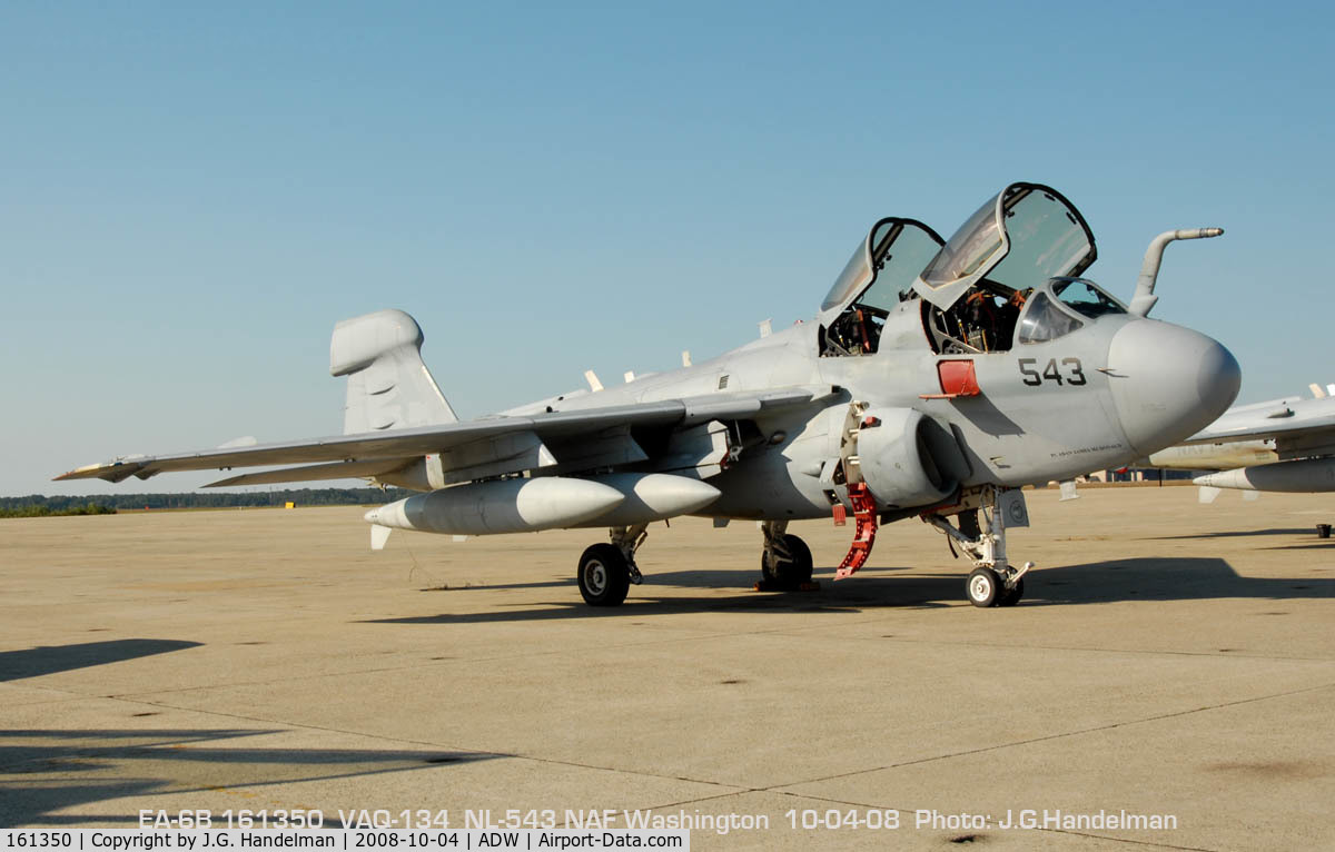 161350, Grumman EA-6B Prowler C/N P-94, at NAF Washington