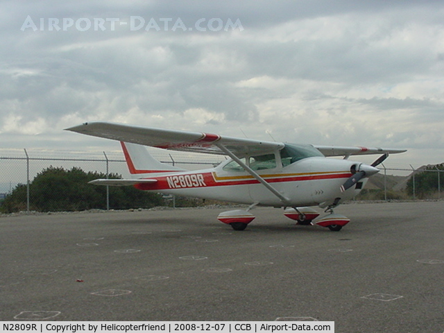 N2809R, 1967 Cessna 182K Skylane C/N 18258409, Parked at Cable