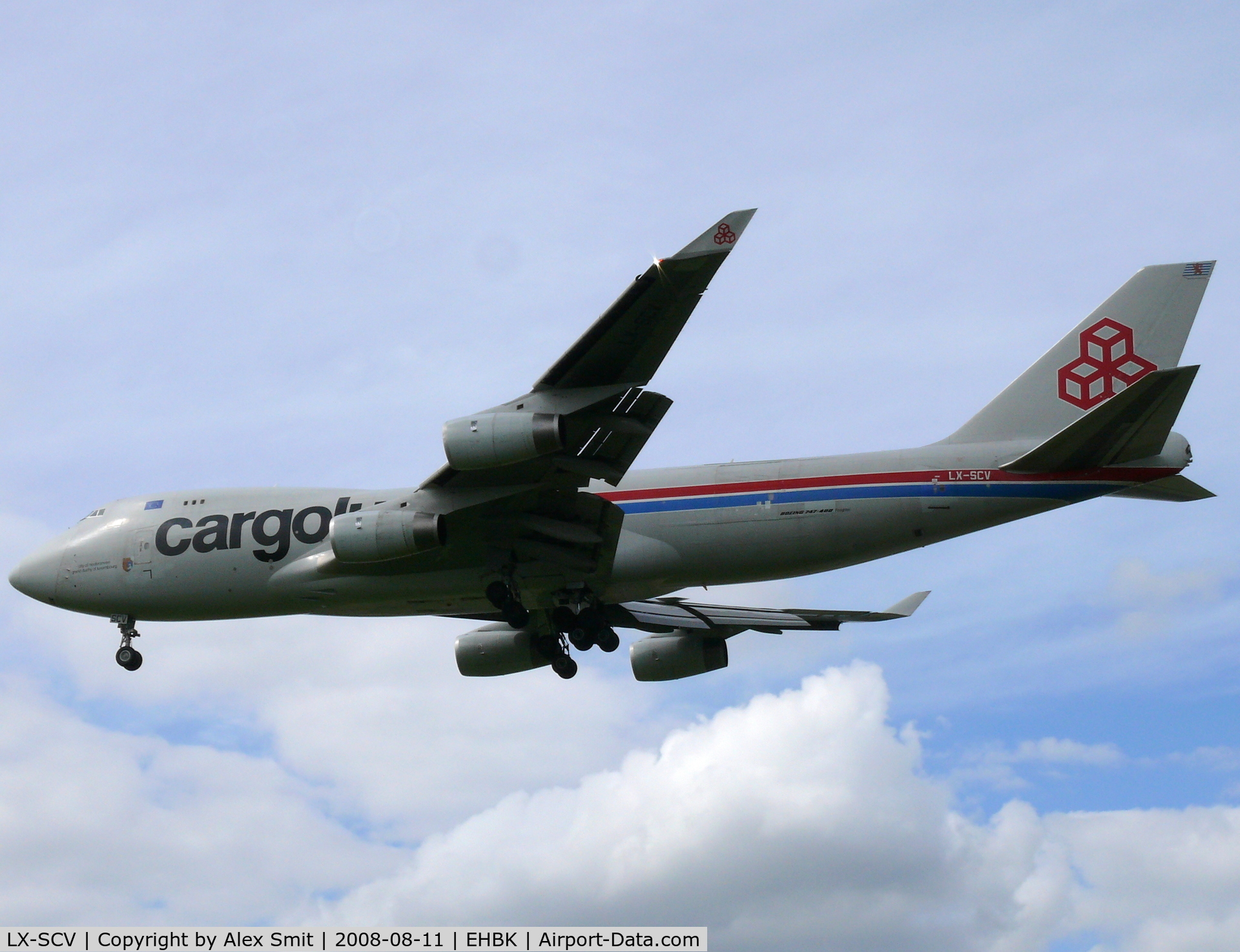 LX-SCV, 2001 Boeing 747-4R7F/SCD C/N 29733, Boeing B747-4R7F (SCD) LX-SCV Cargolux