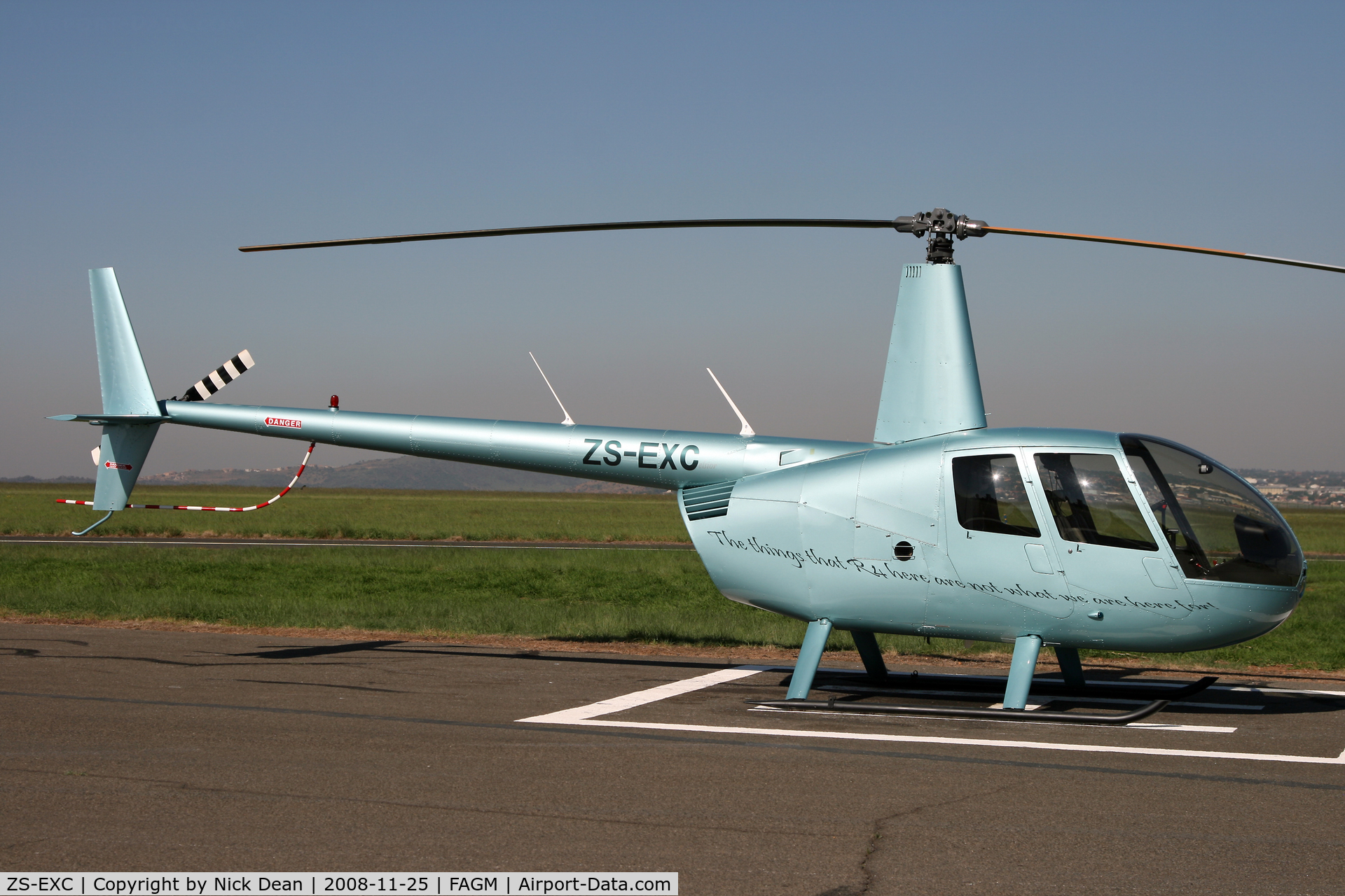 ZS-EXC, 2007 Robinson R44 Raven II C/N 11735, FAGM