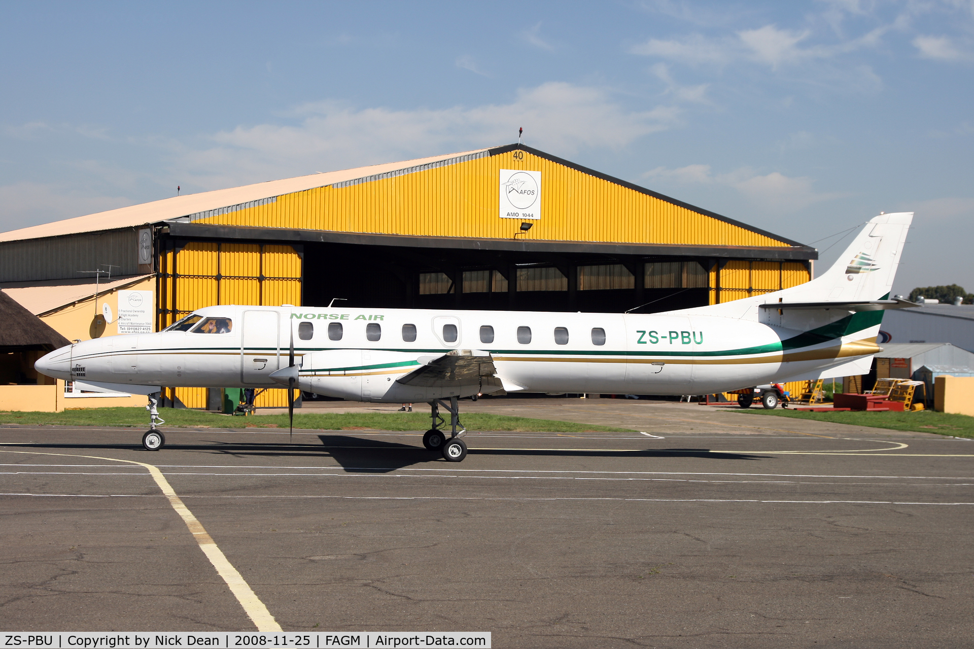 ZS-PBU, 1993 Swearingen SA227DC Metro C/N DC-826B, FAGM